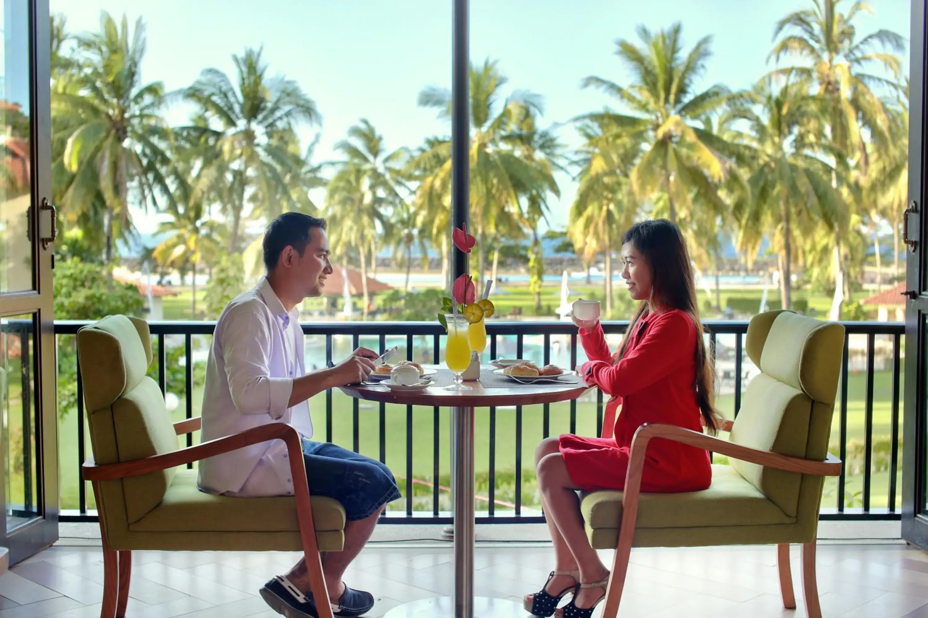 Lounge or bar in Manado Tateli Resort and Convention Lounge or bar in Manado Tateli Resort and Convention