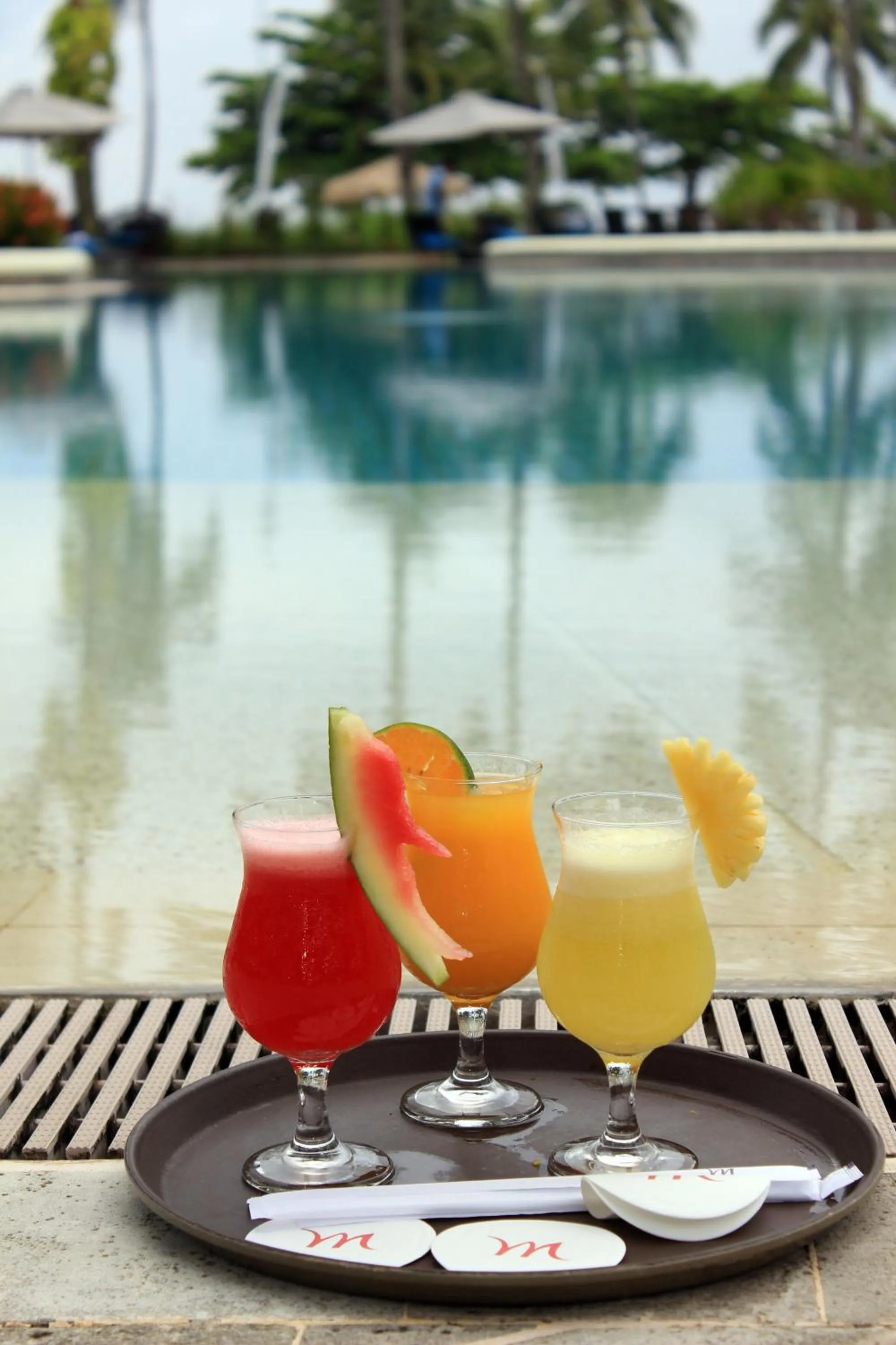 Pool view in Manado Tateli Resort and Convention