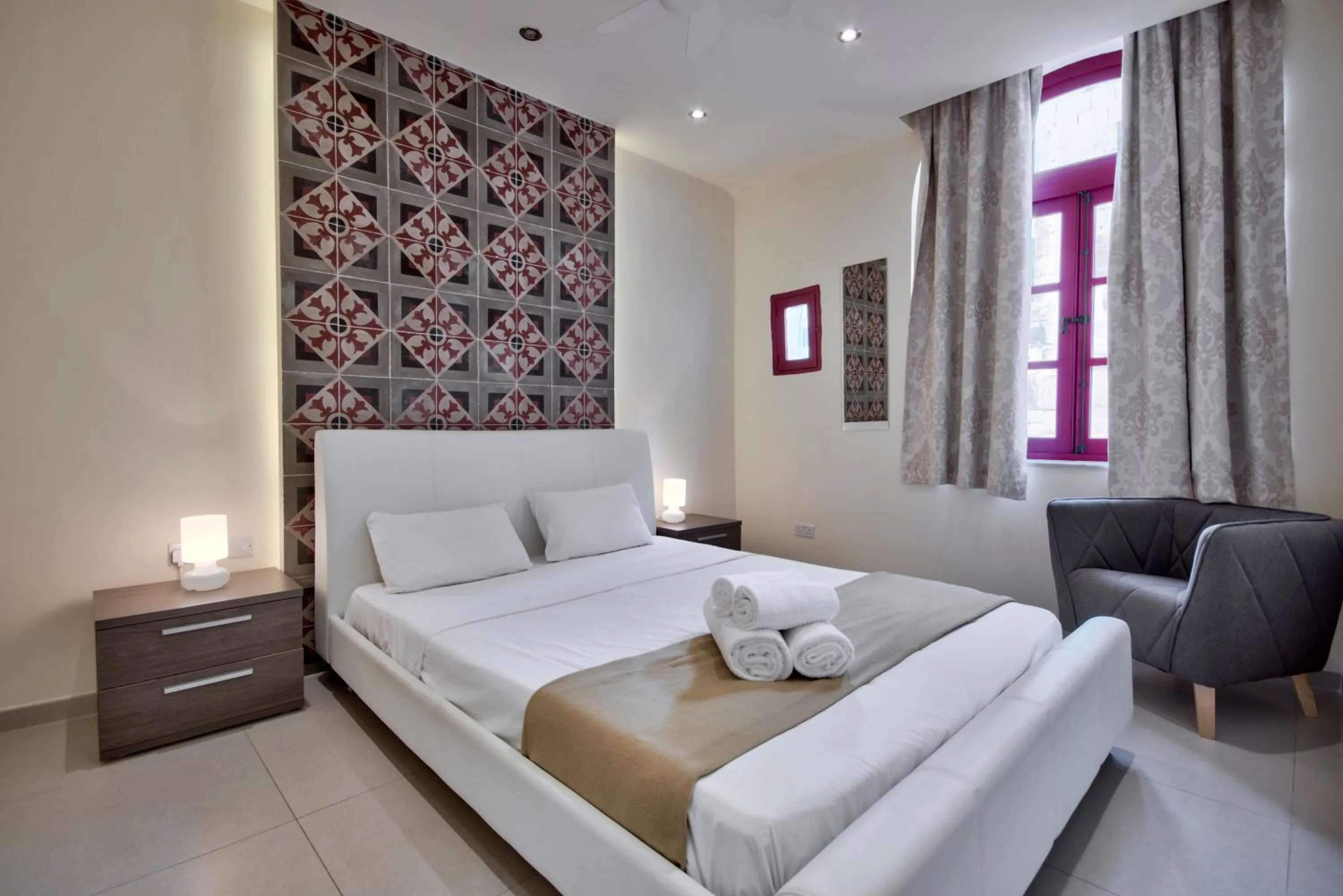 Bedroom, Bed in Vallettastay Classic Apartments