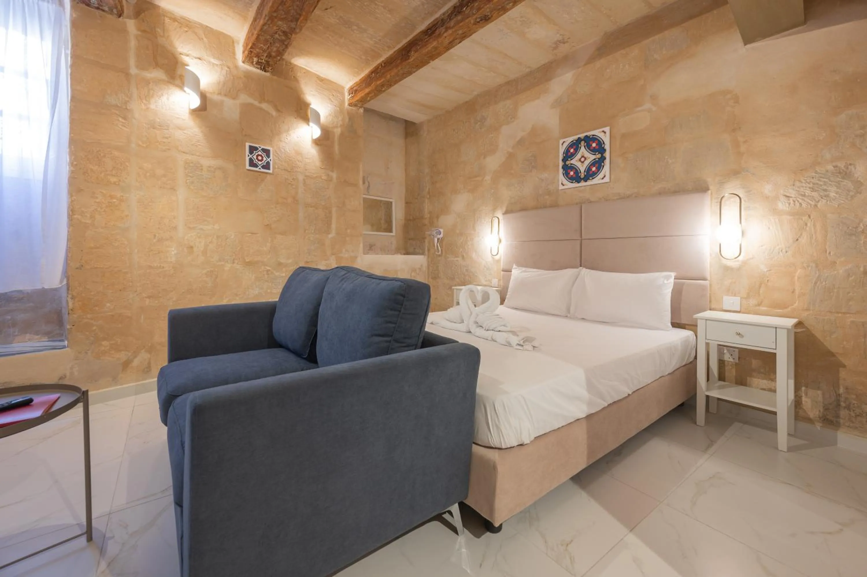 Bed in Vallettastay Classic Apartments