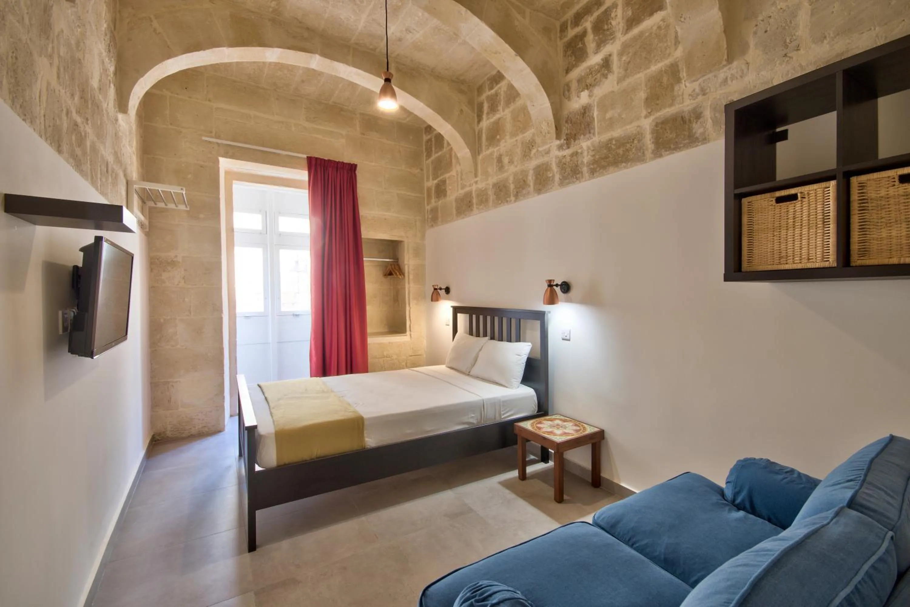 Bed in Vallettastay Classic Apartments