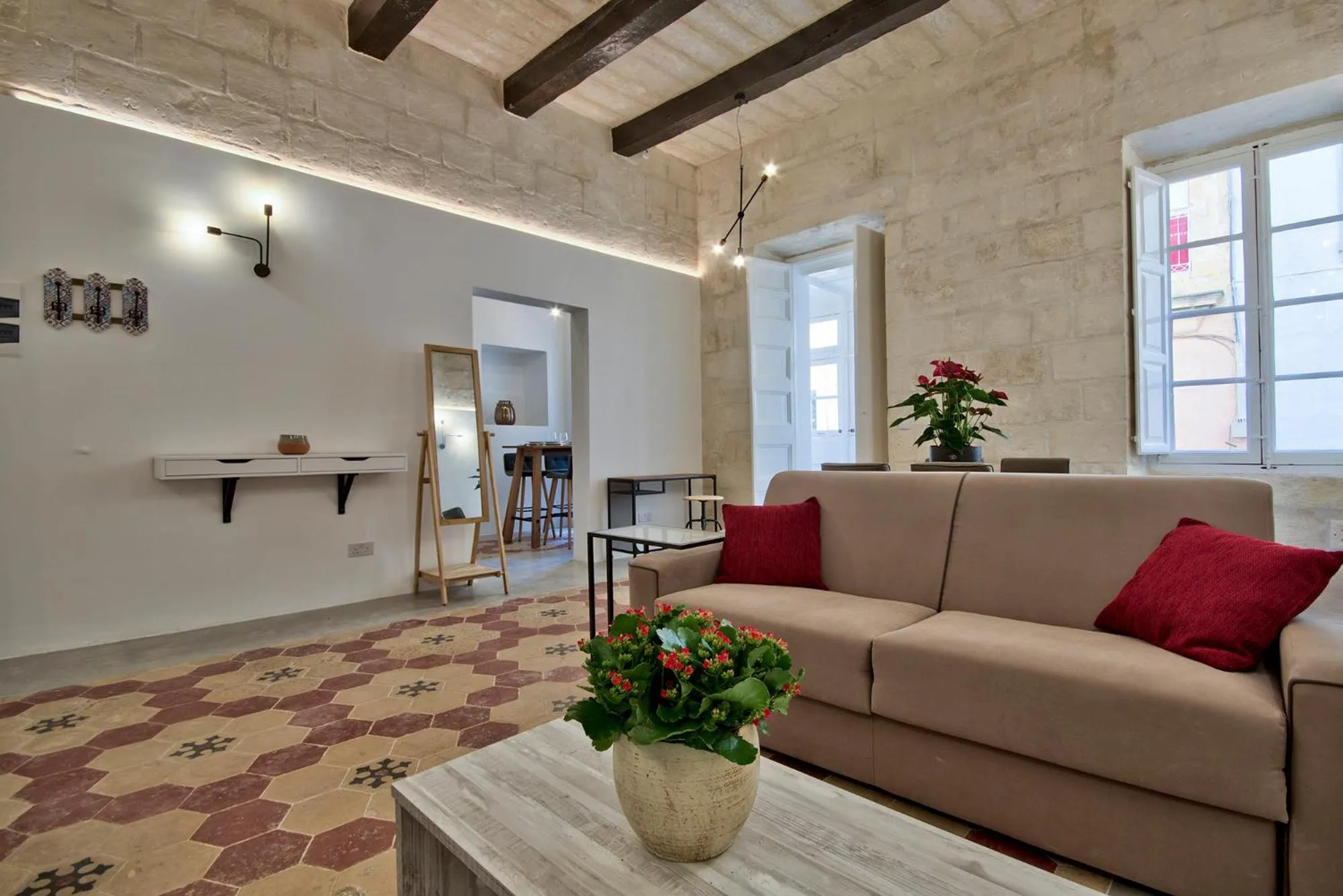 Living room in Vallettastay Classic Apartments