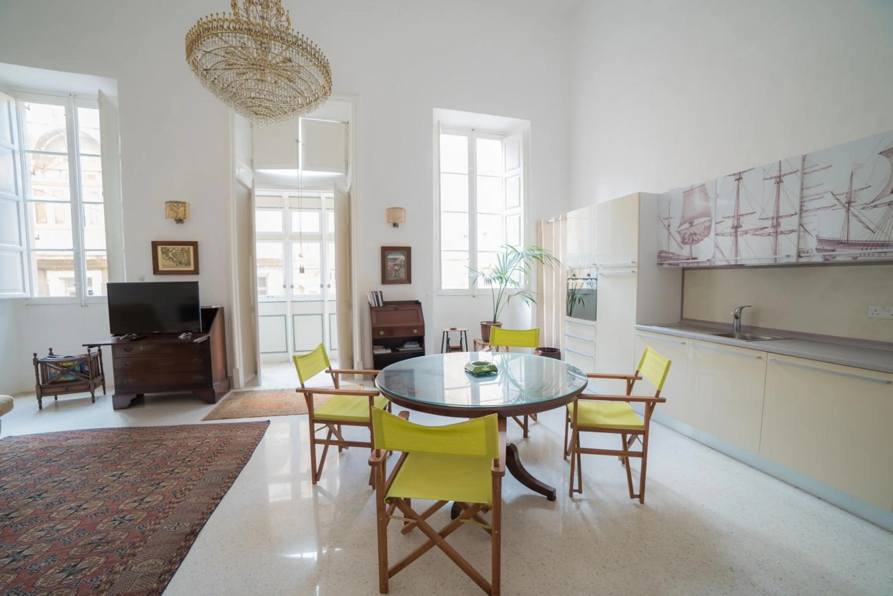 Living room in Vallettastay Classic Apartments