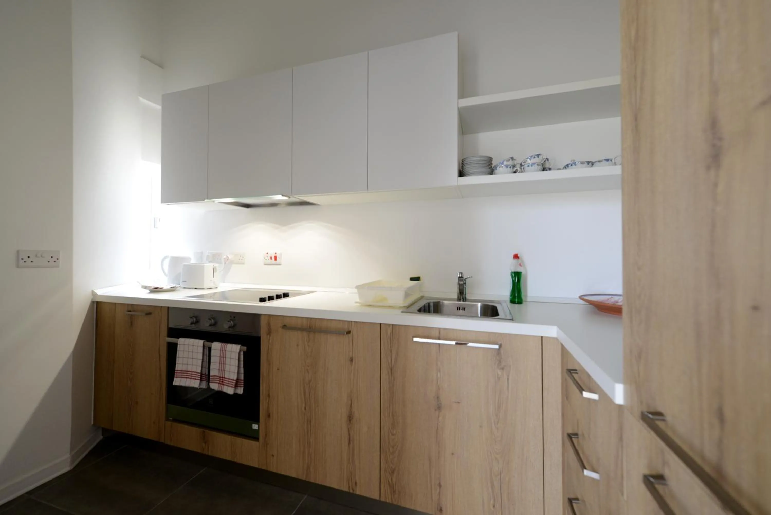 Kitchen or kitchenette in Vallettastay Classic Apartments