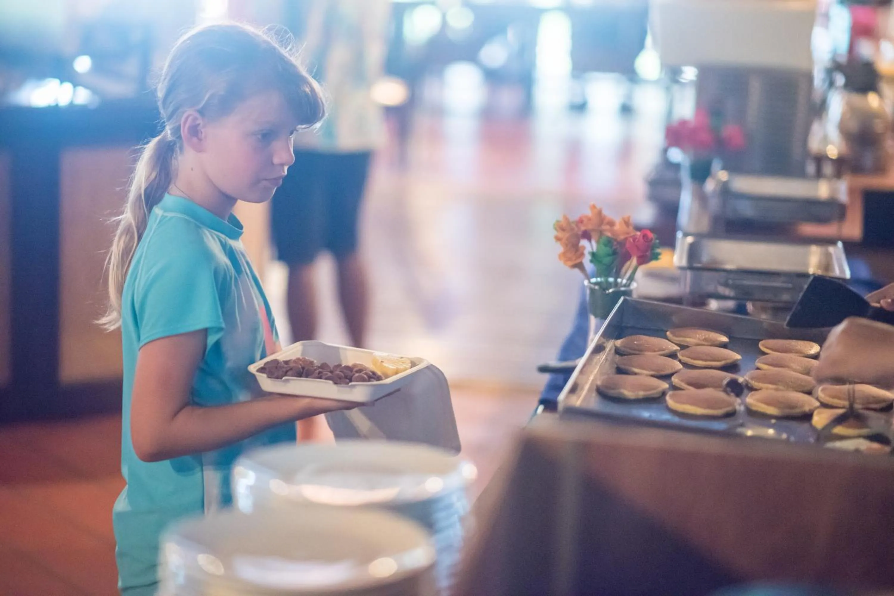 Buffet breakfast in Phi Phi The Beach Resort