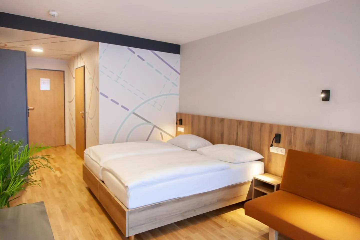 Bed in JUFA Hotel Mariazell