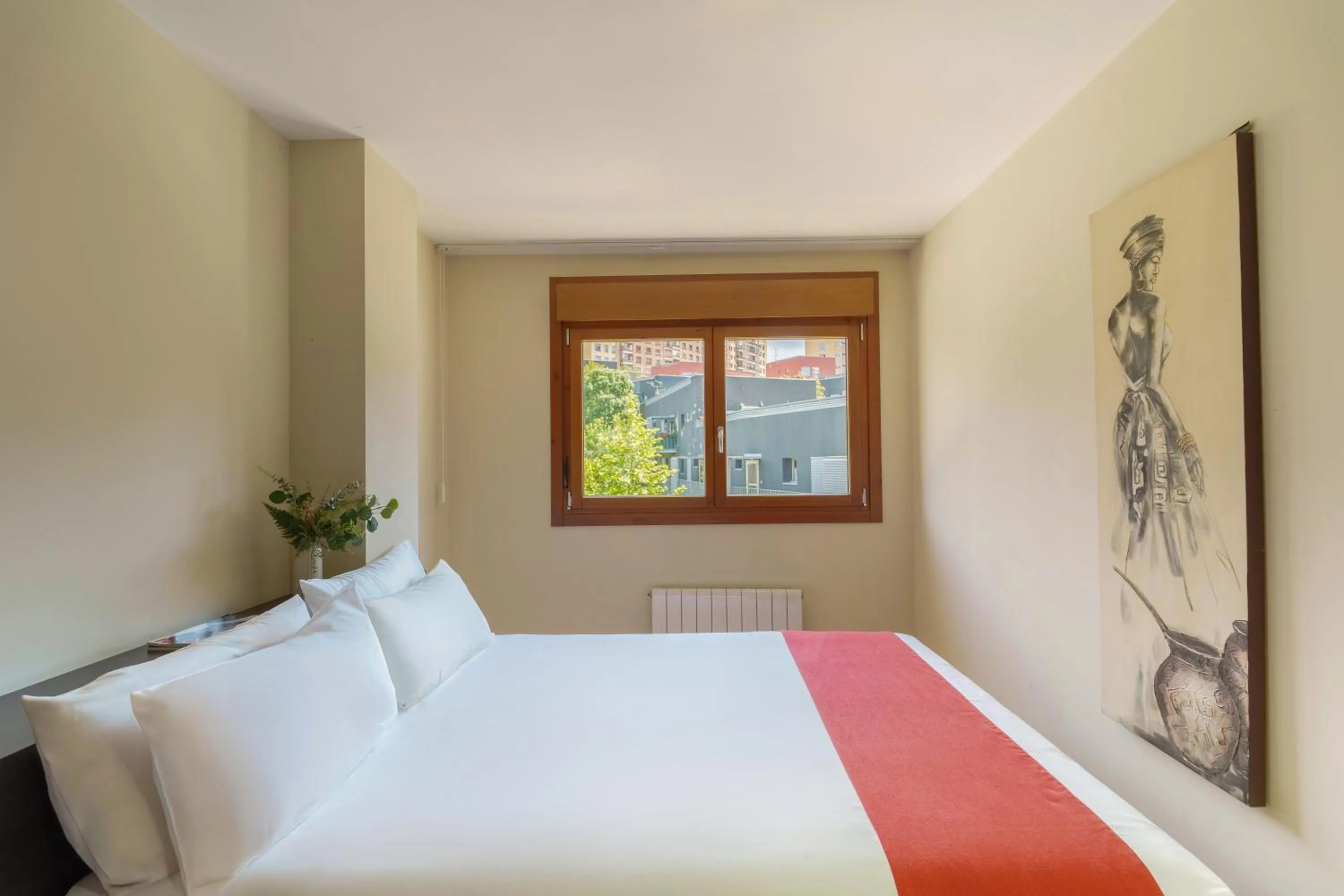 Bed in Spirit Apartamentos Atxuri