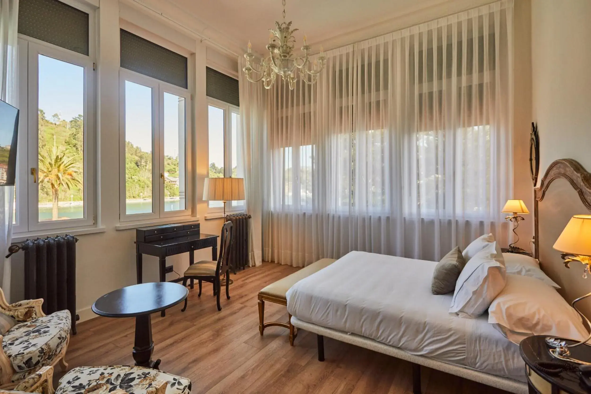 Bed in Silken Gran Hotel del Sella Bed in Silken Gran Hotel del Sella