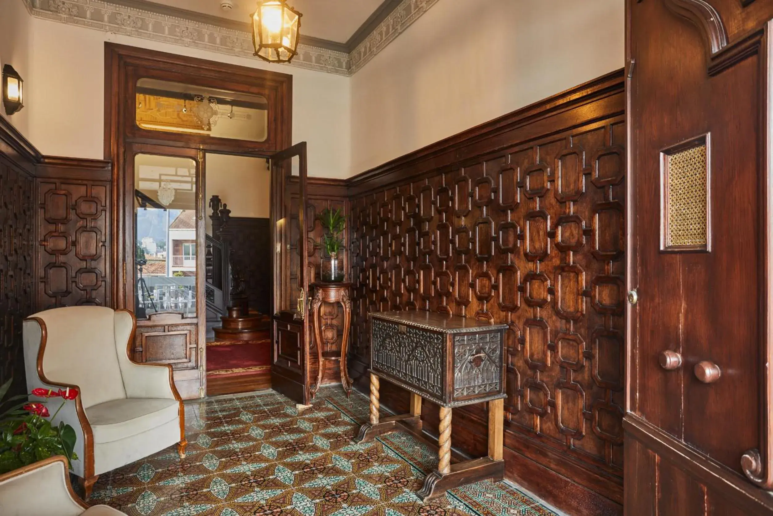 Lobby or reception in Silken Gran Hotel del Sella Lobby or reception in Silken Gran Hotel del Sella