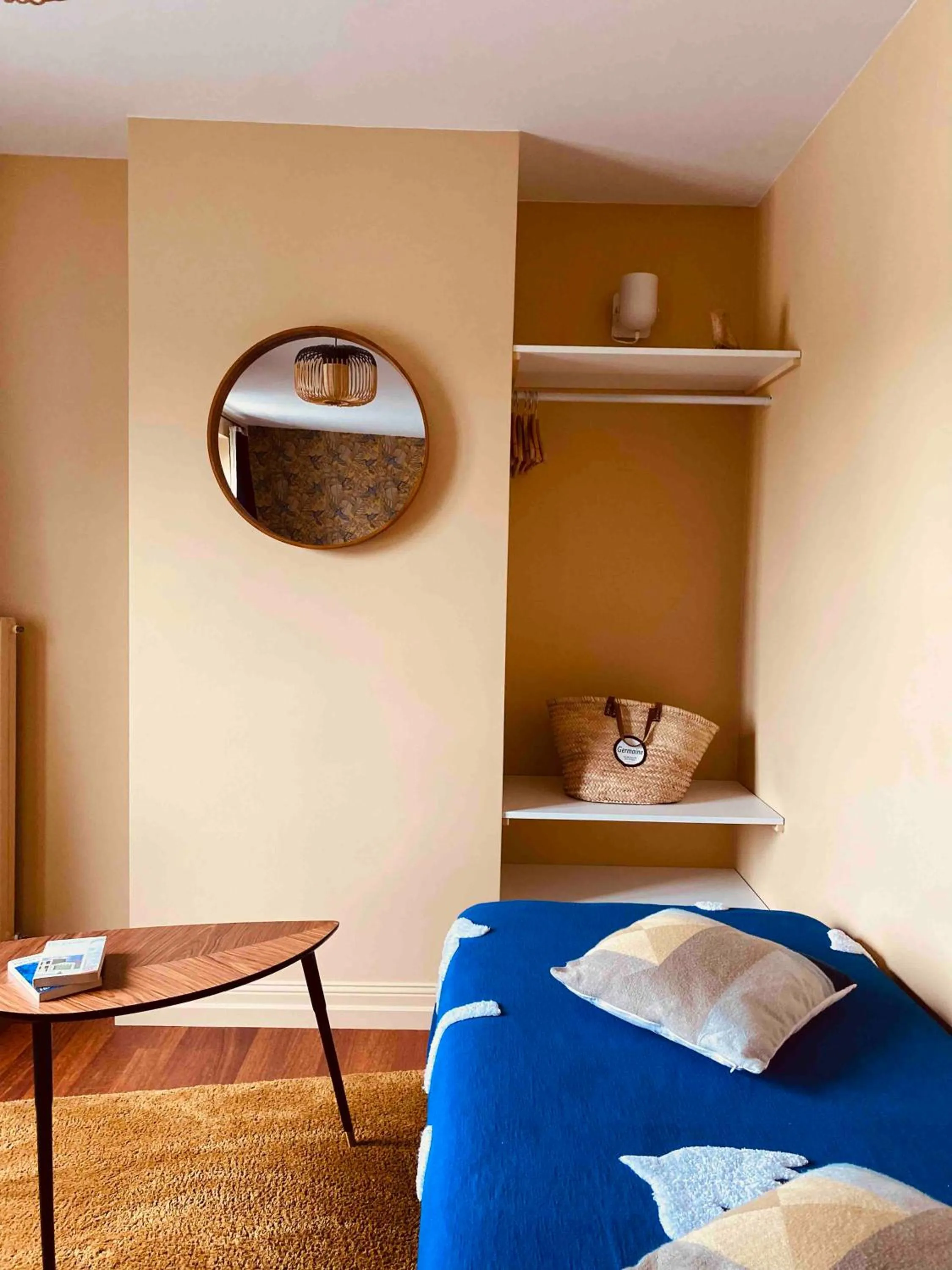 Decorative detail, Bed in Le Moulin Du Port