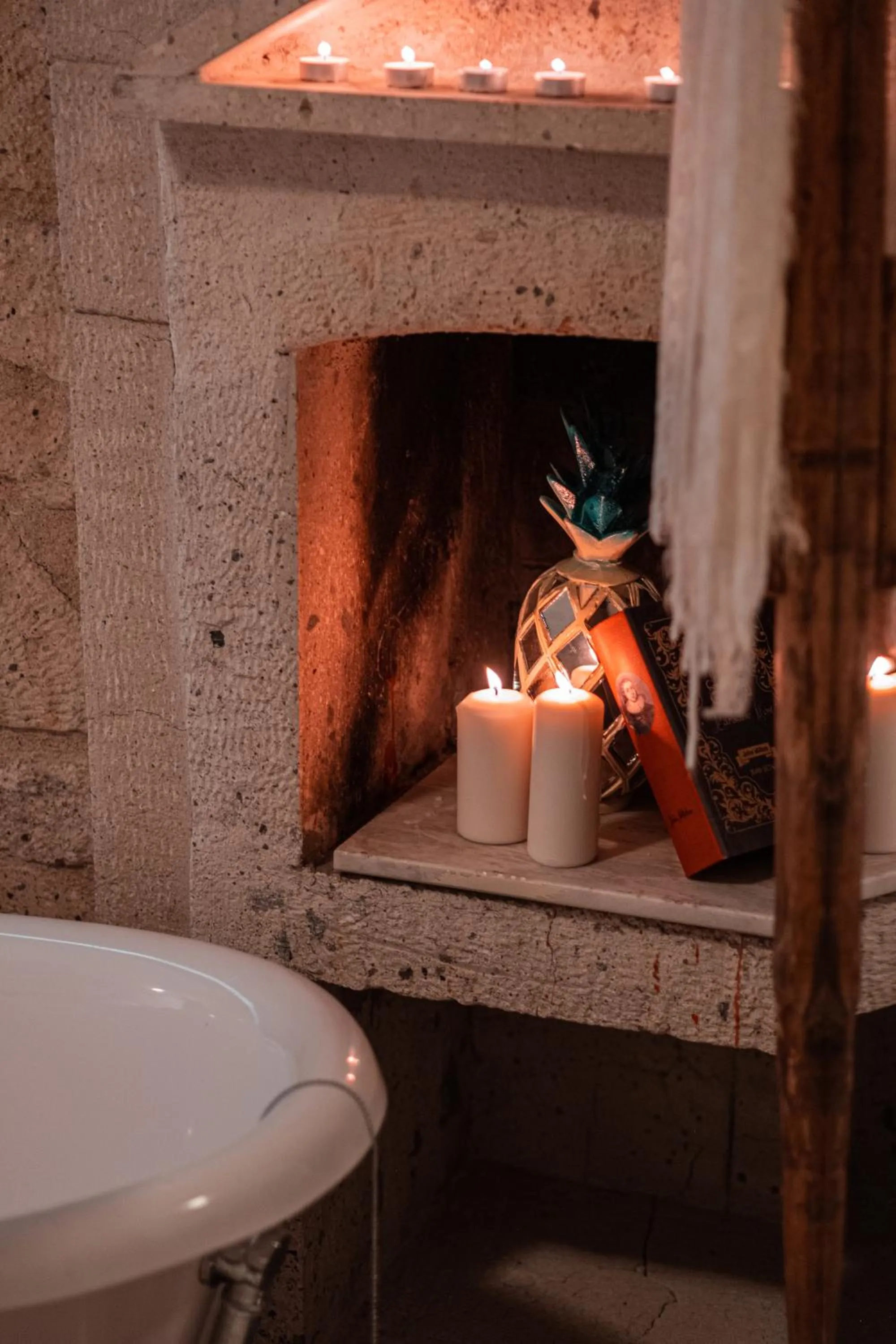 Decorative detail in Hoşça kal Alaçatı