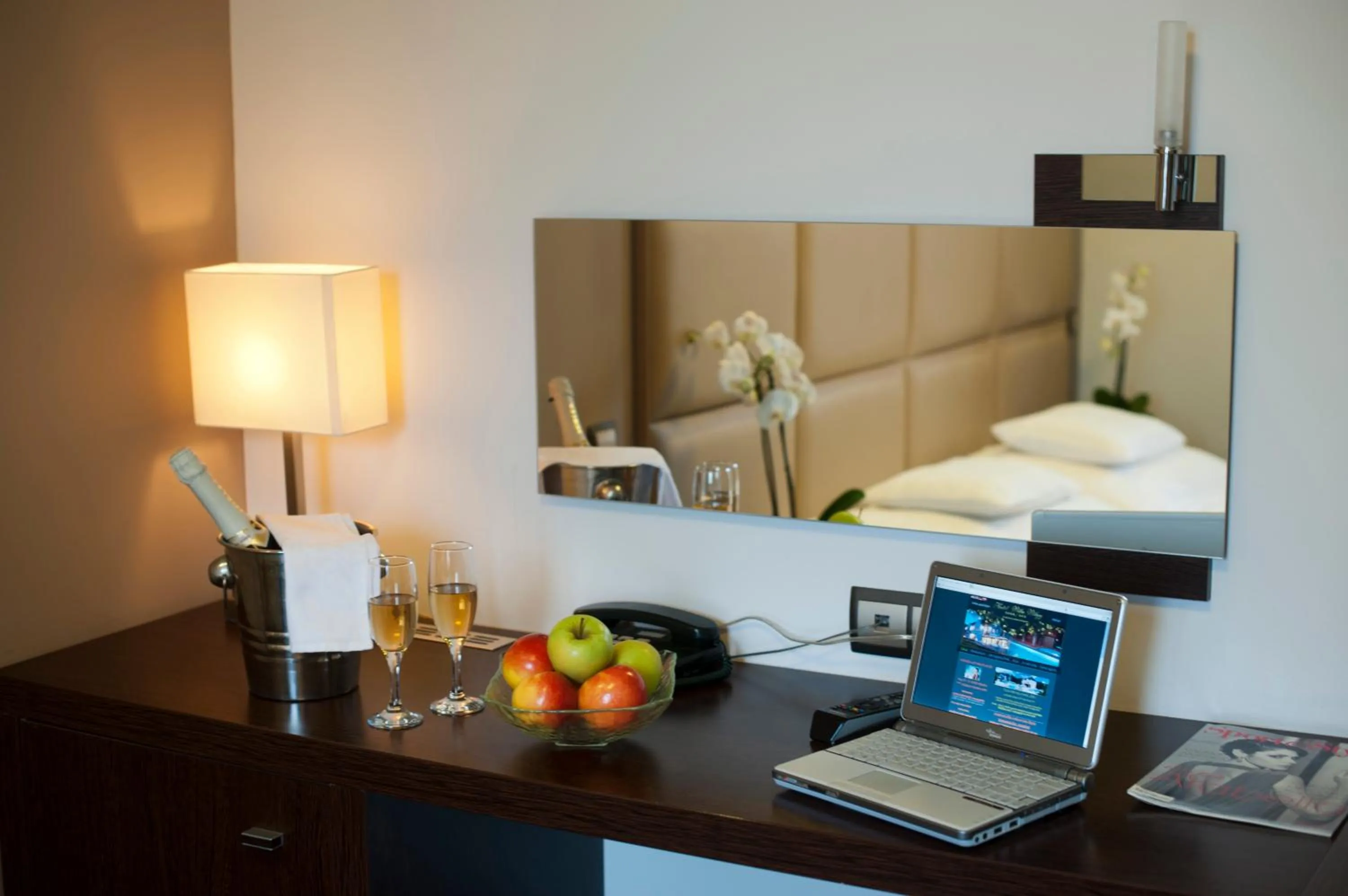 Bed in Hotel Villa Völgy Wellness & Konferencia