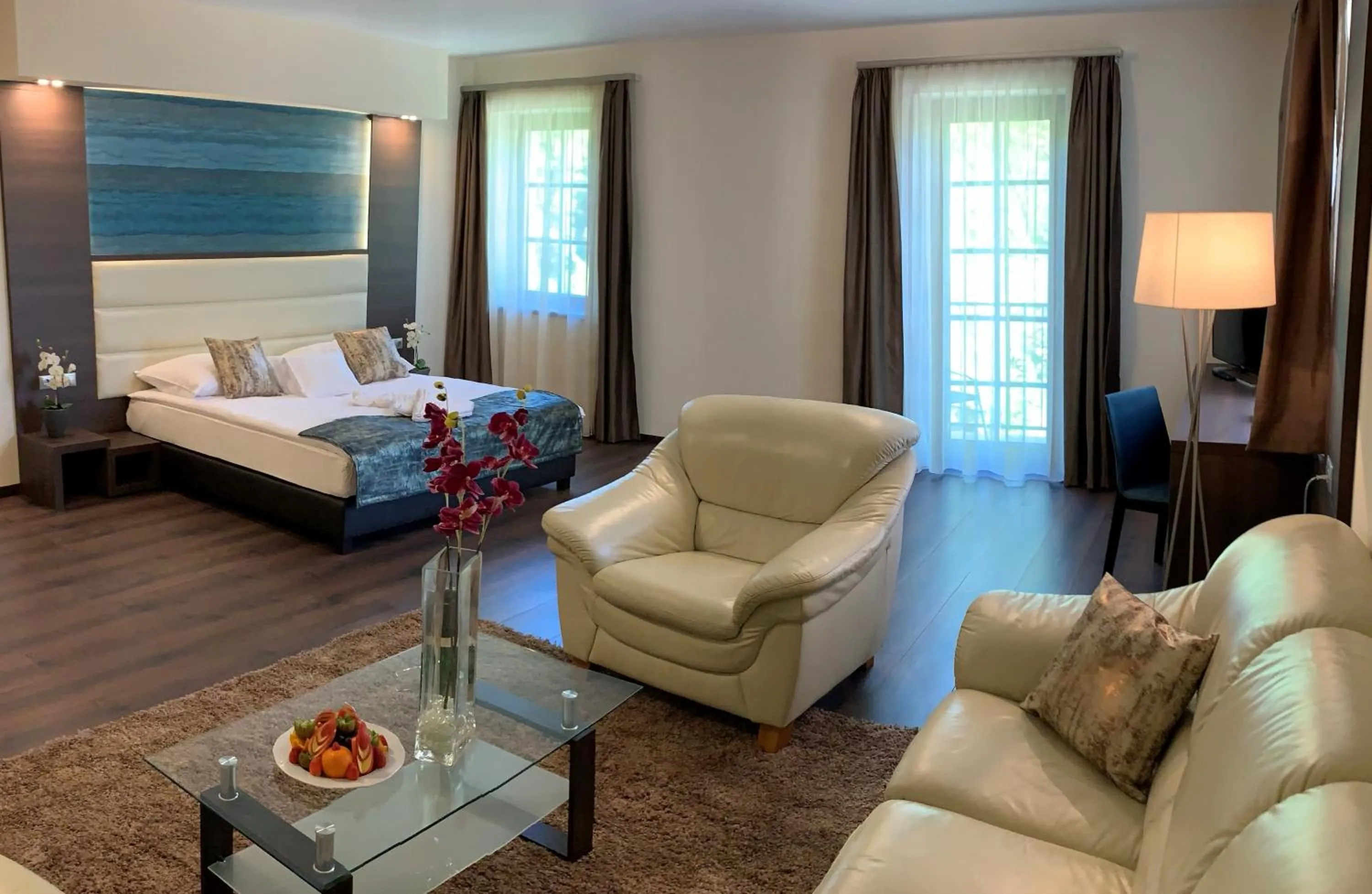 Bed in Hotel Villa Völgy Wellness & Konferencia