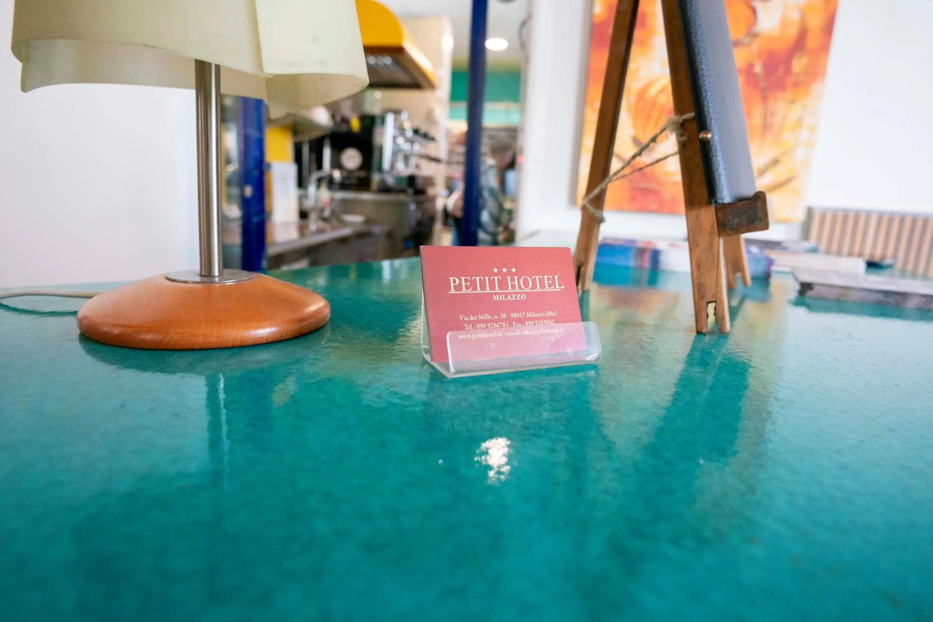 Lobby or reception in Petit Hotel