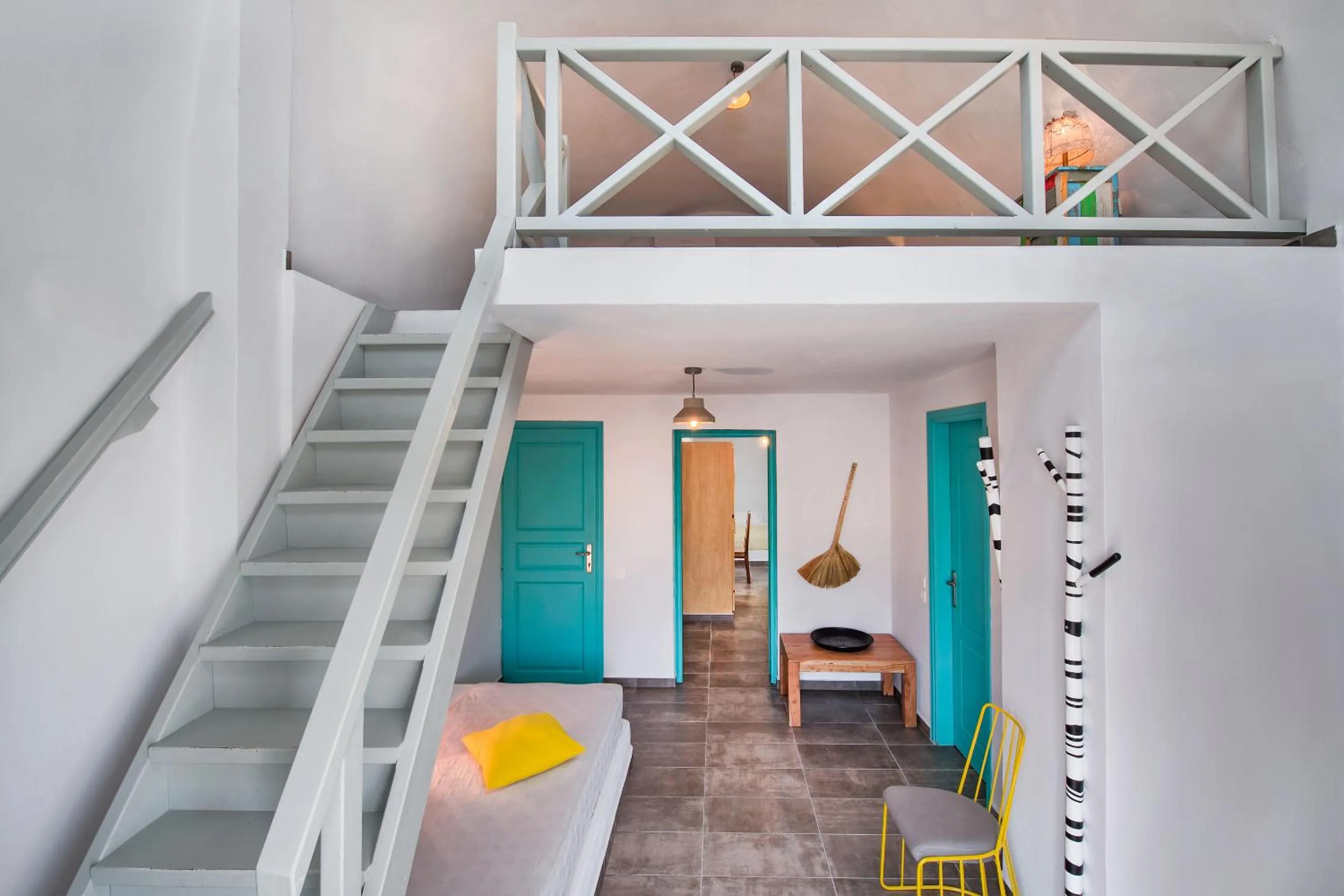 Bedroom in Nissia Beach Apartments & Suites