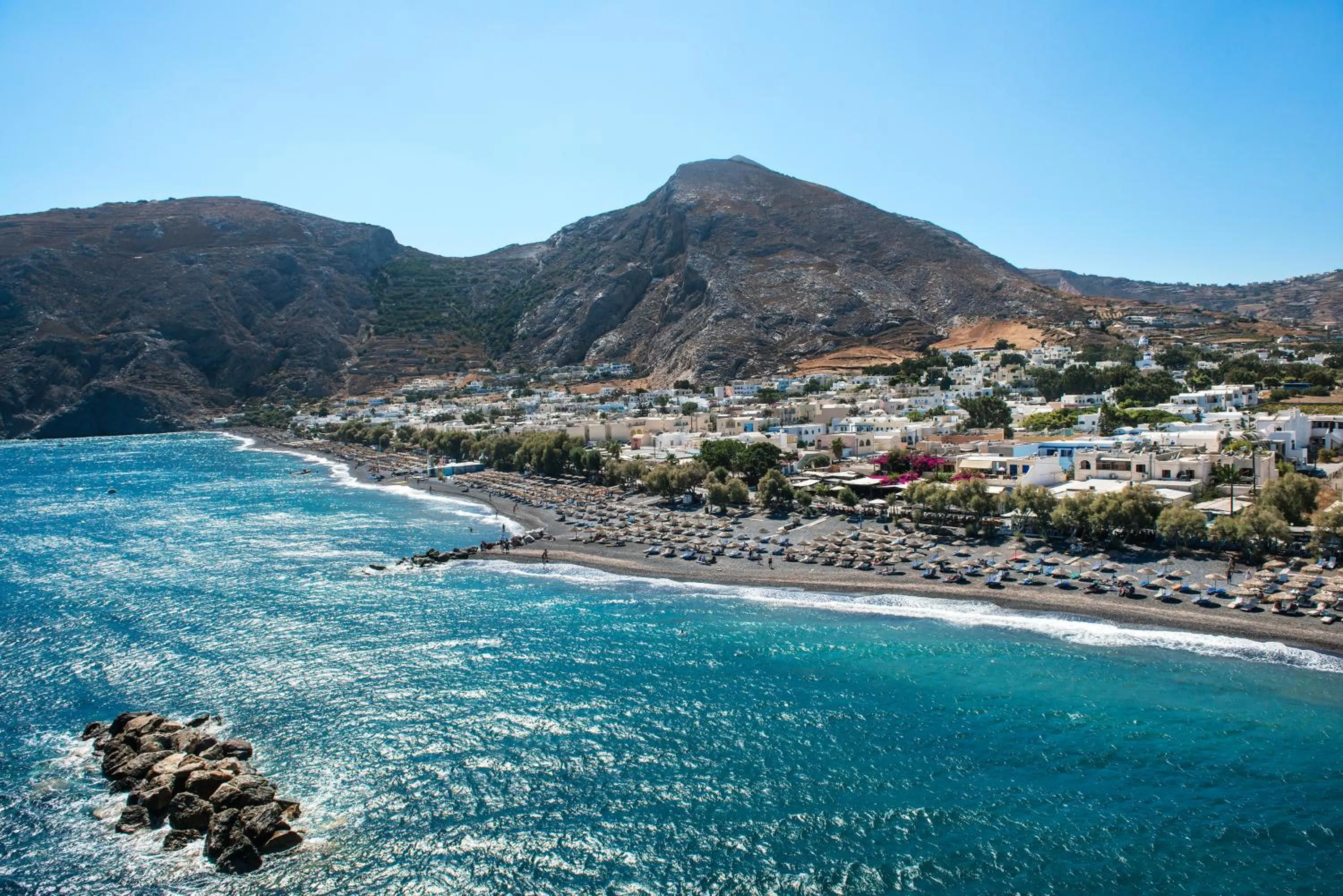 Beach in Nissia Beach Apartments & Suites