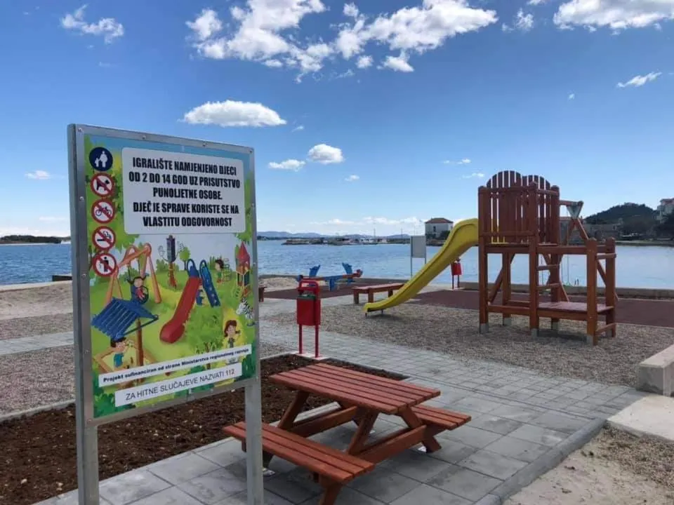 Beach in Petra's garden