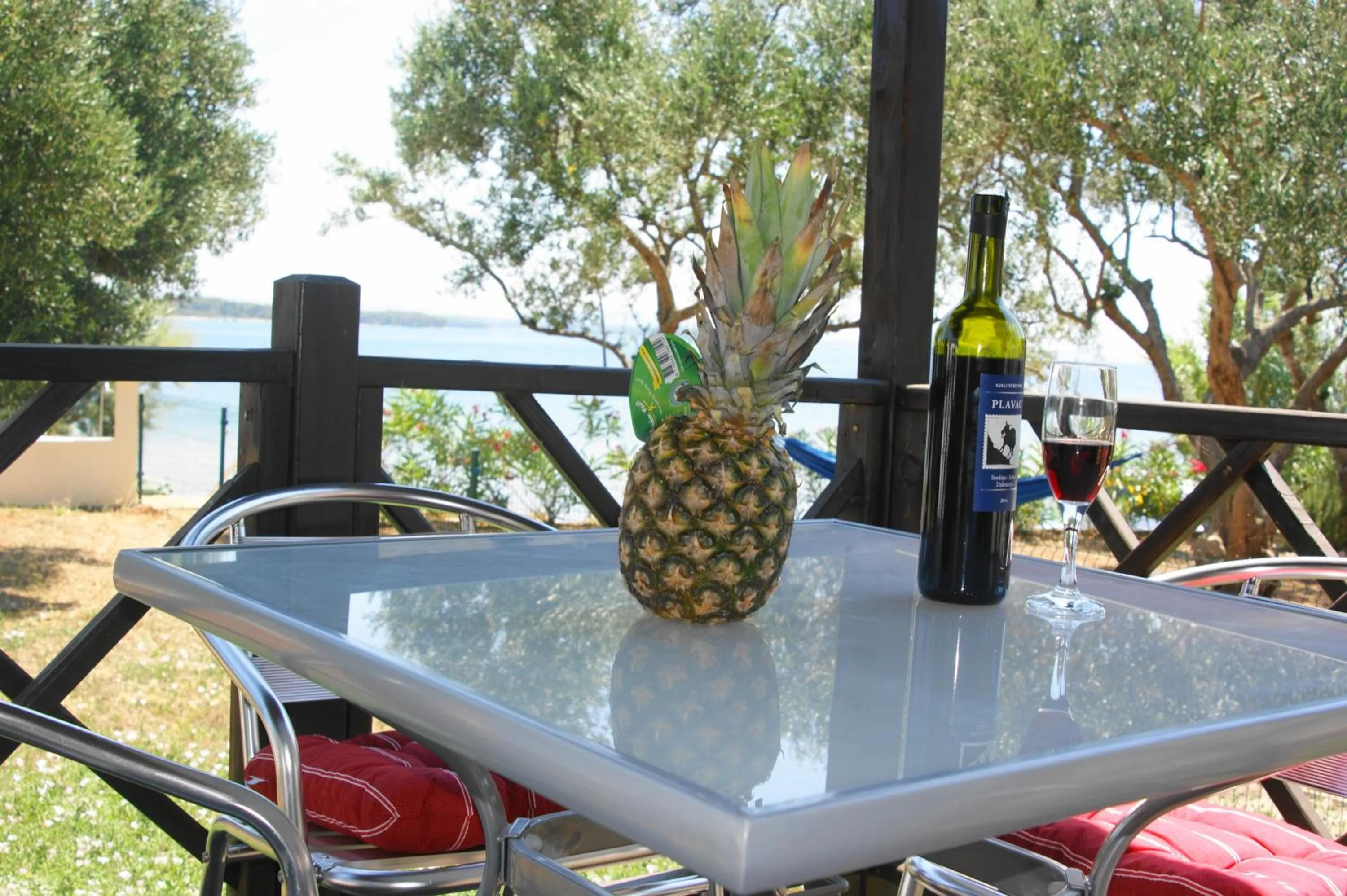 Balcony/Terrace in Petra's garden