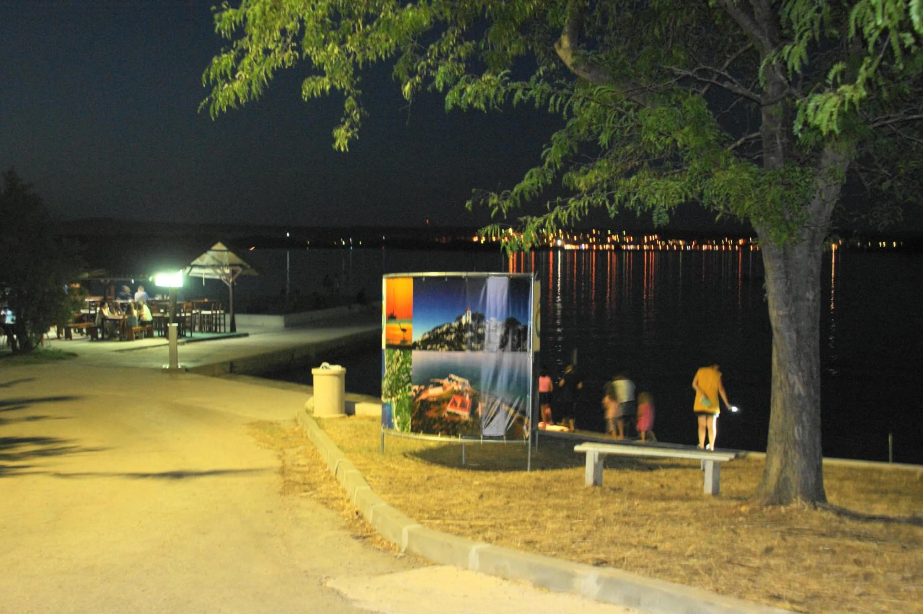 Night in Petra's garden