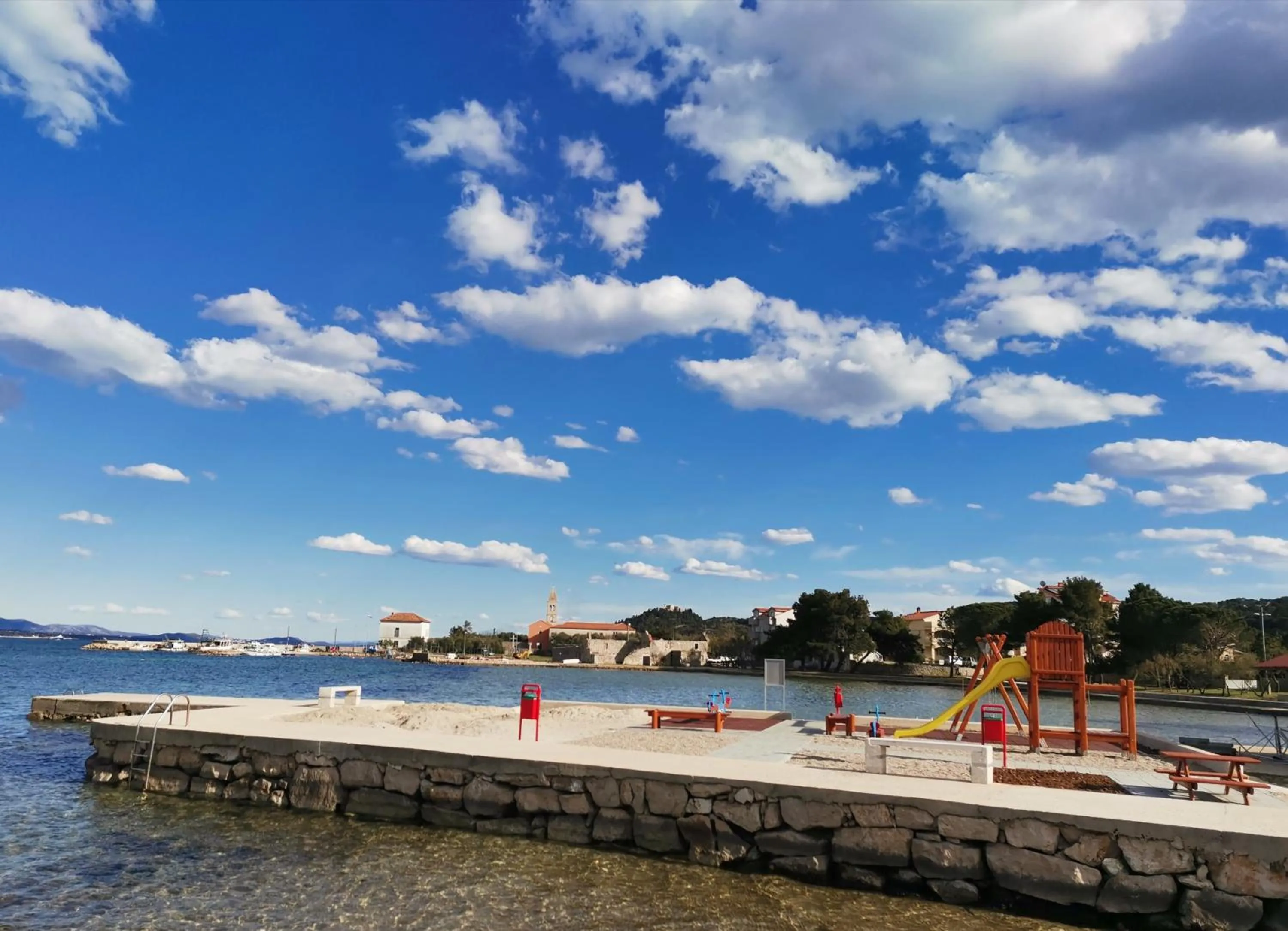 Beach in Petra's garden