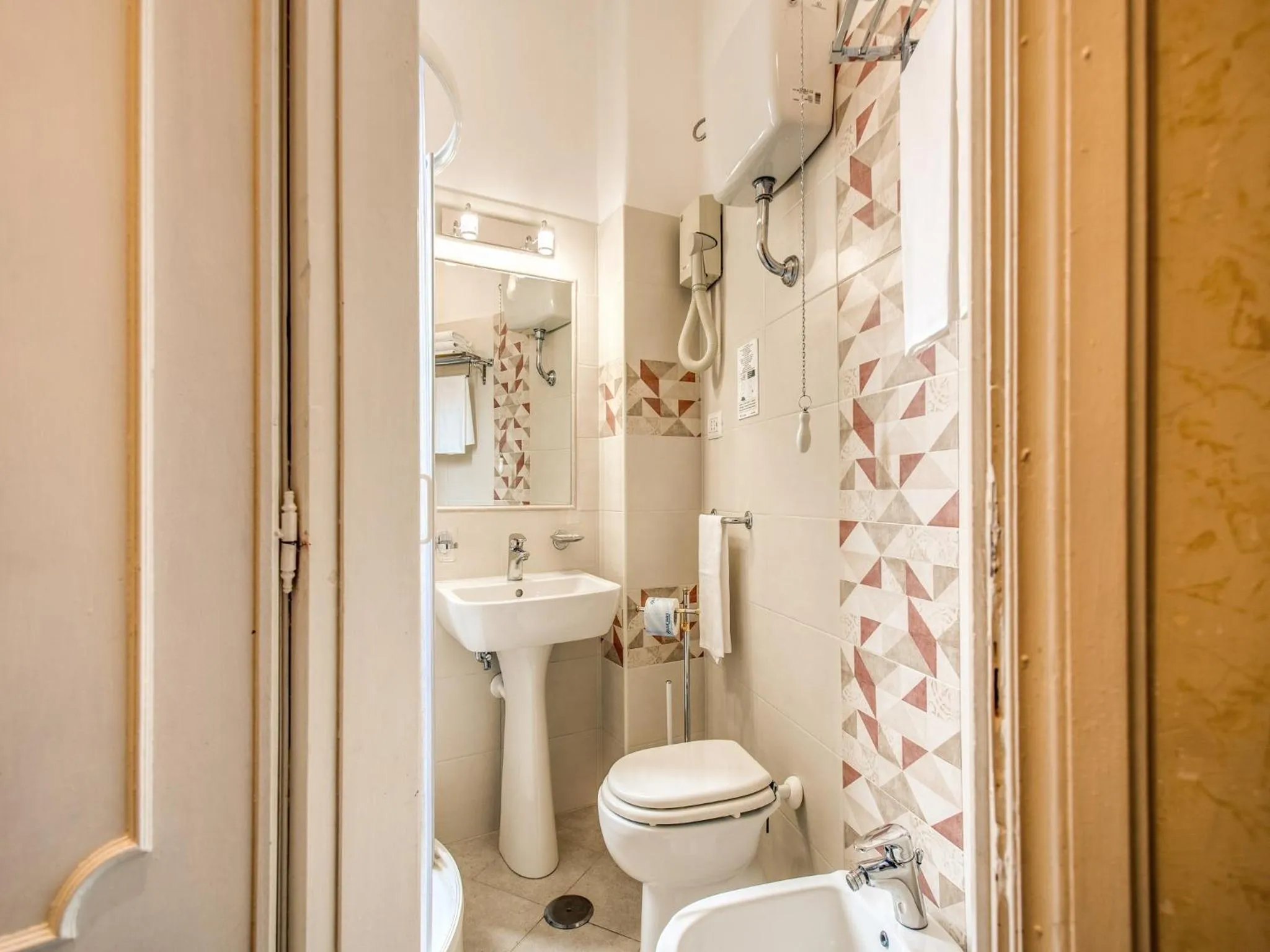Bathroom in Hotel Labelle