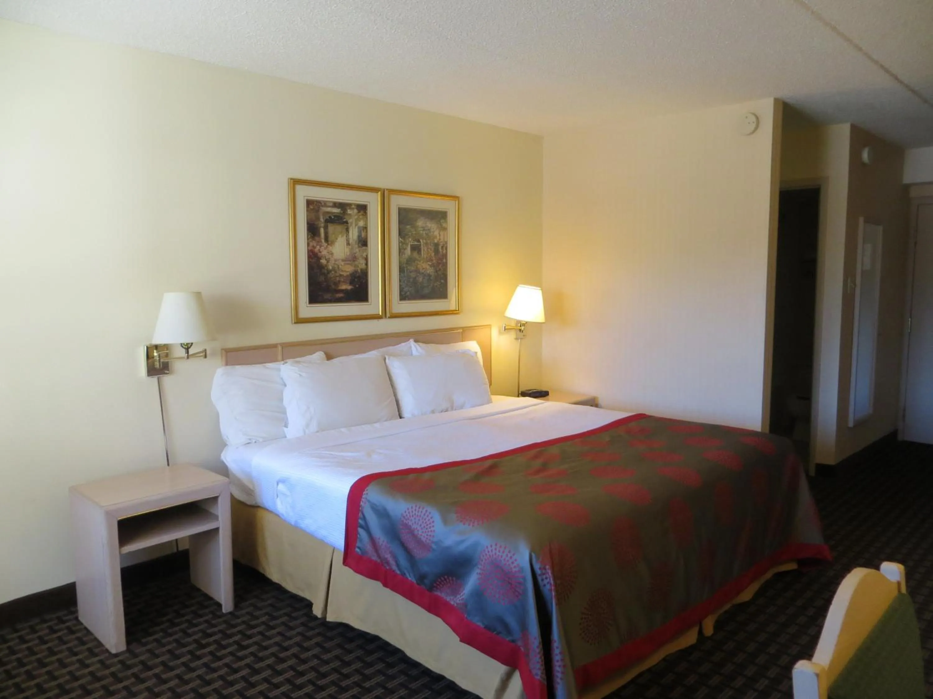 Bed in Ramada Limited Calgary