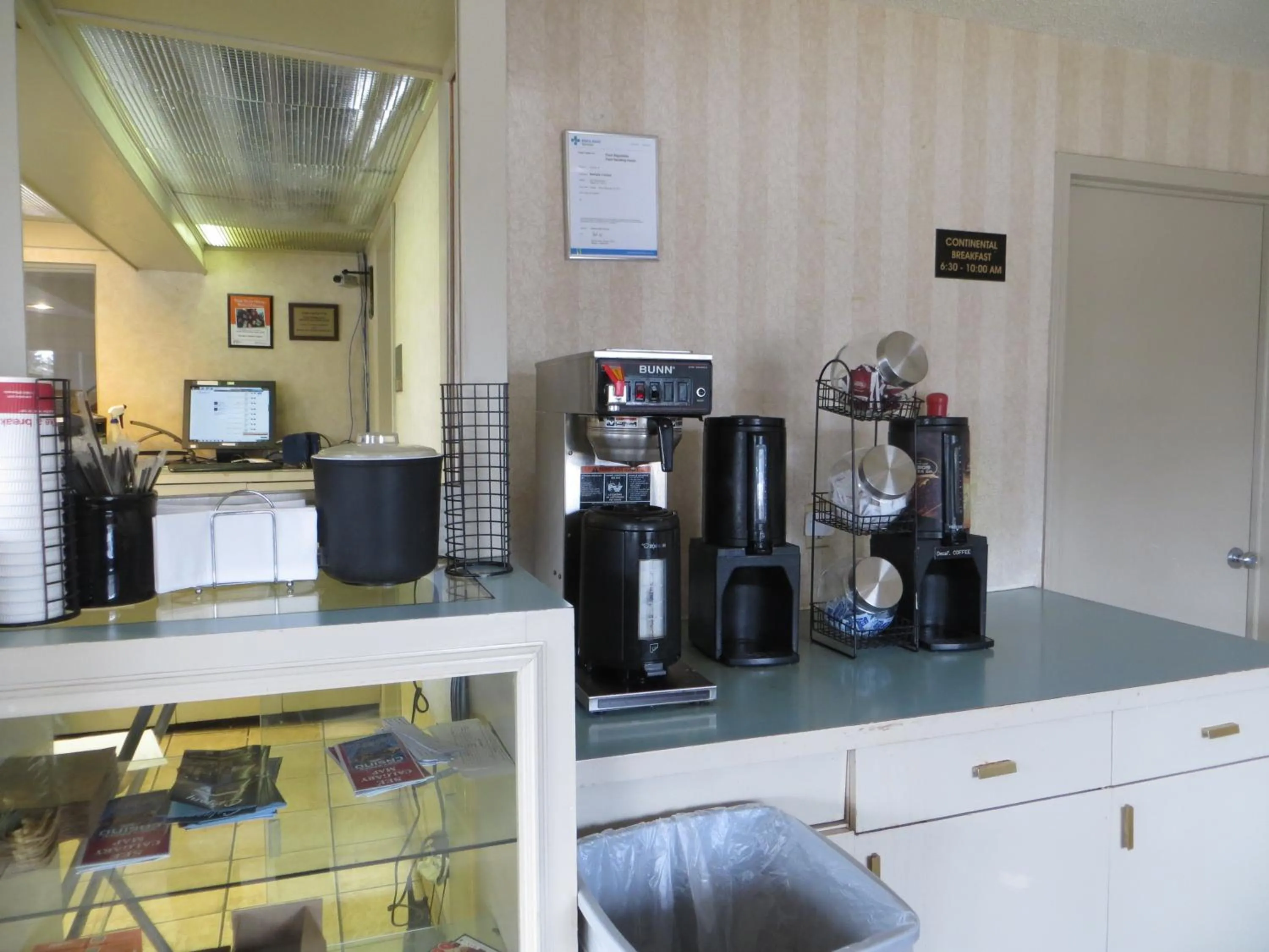 Decorative detail, Kitchen/Kitchenette in Ramada Limited Calgary