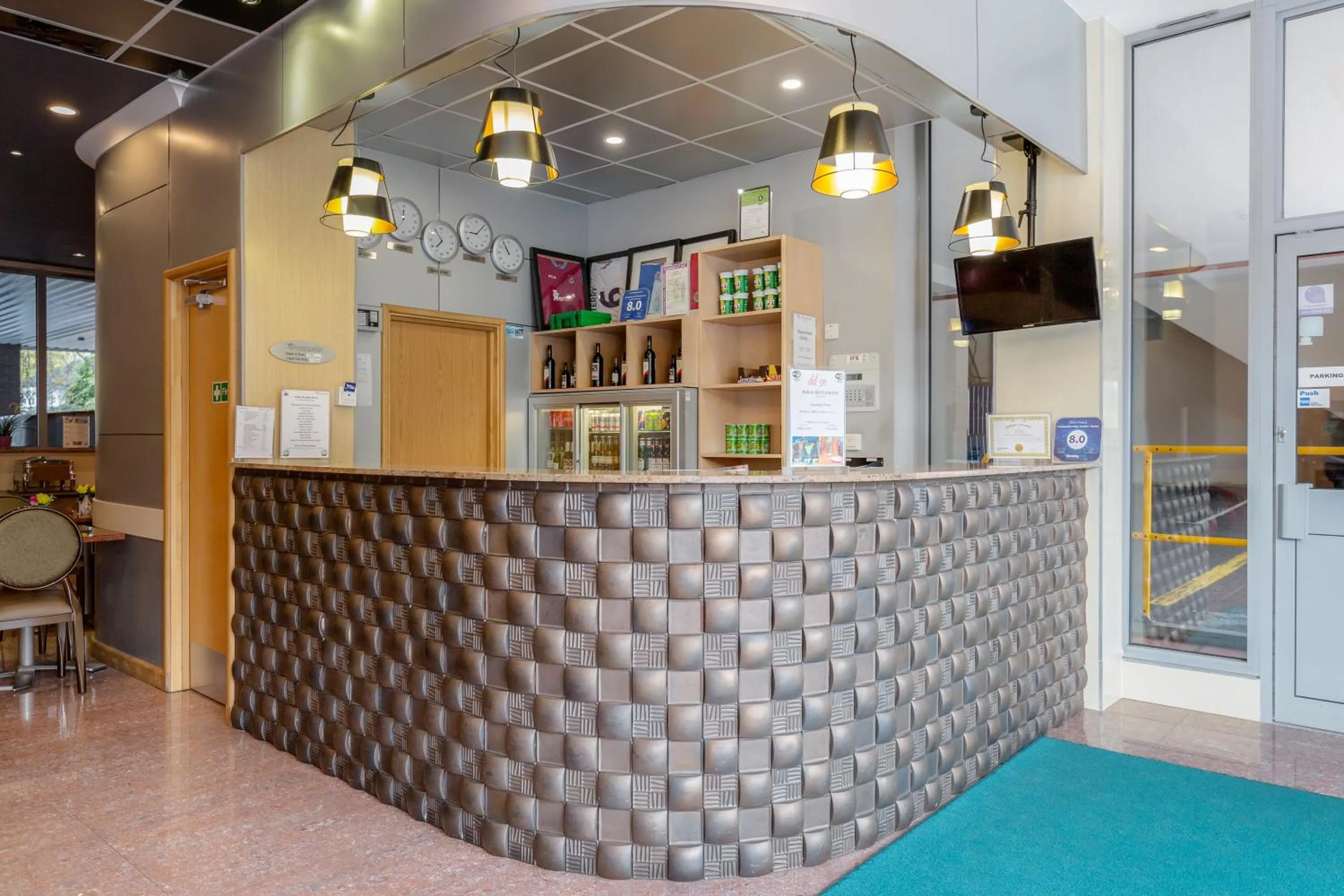 Lobby or reception in Eurotraveller Hotel - Premier - Harrow