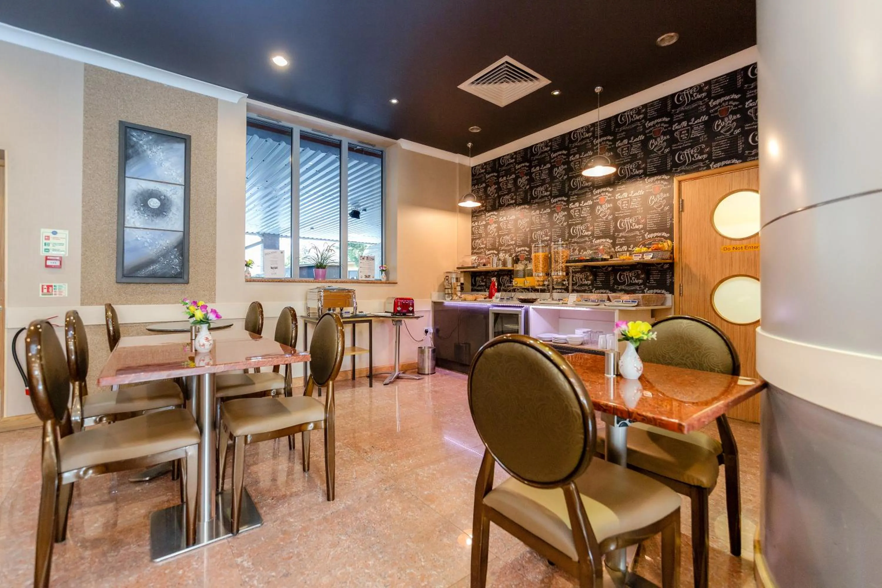 Continental breakfast in Eurotraveller Hotel - Premier - Harrow