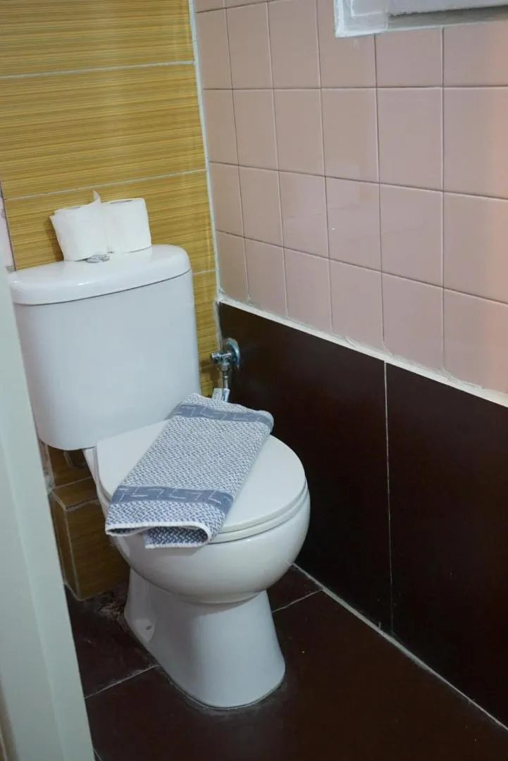 Toilet in Orpheus Hotel