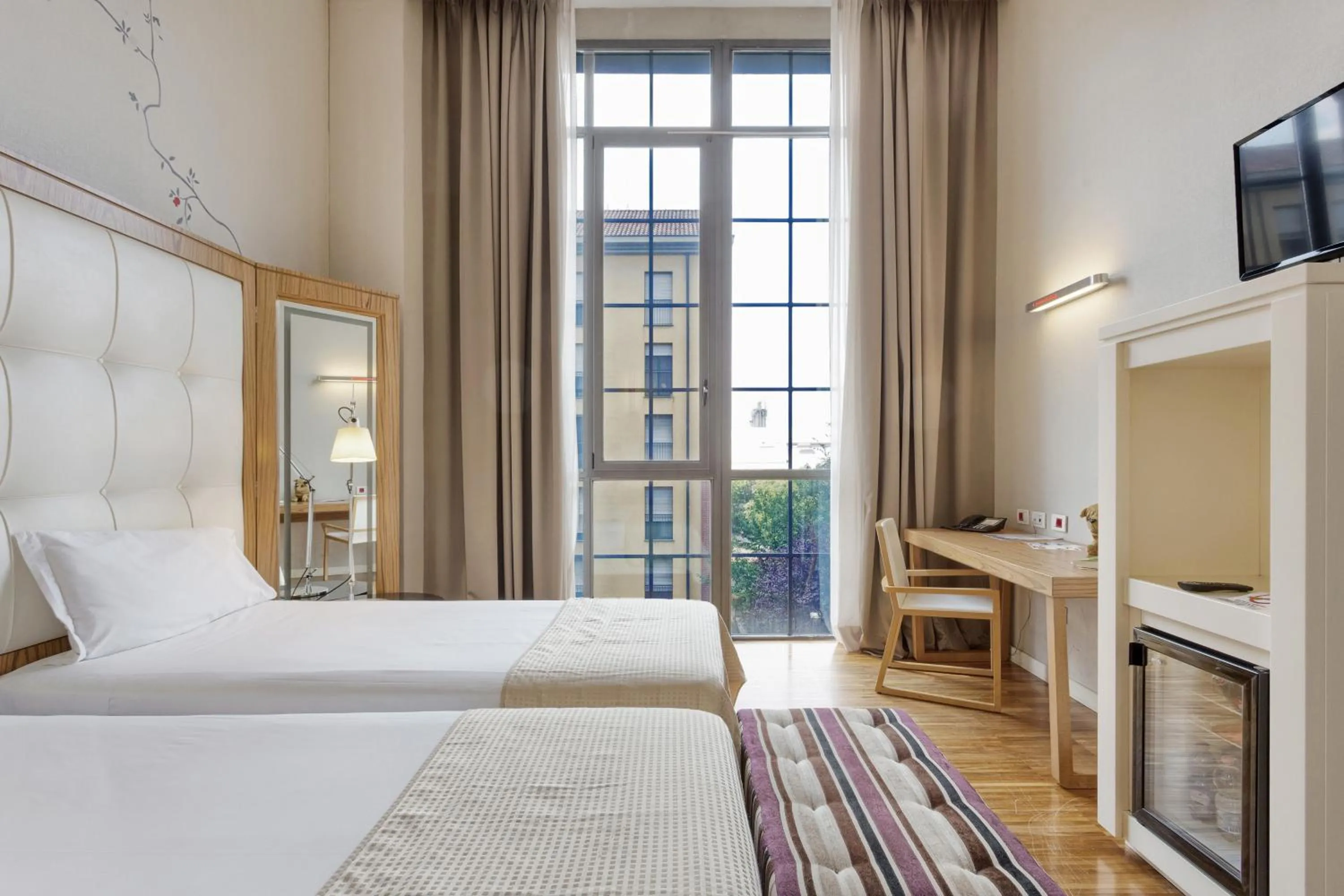 Bedroom, Bed in Italiana Hotels Milan Rho Fair