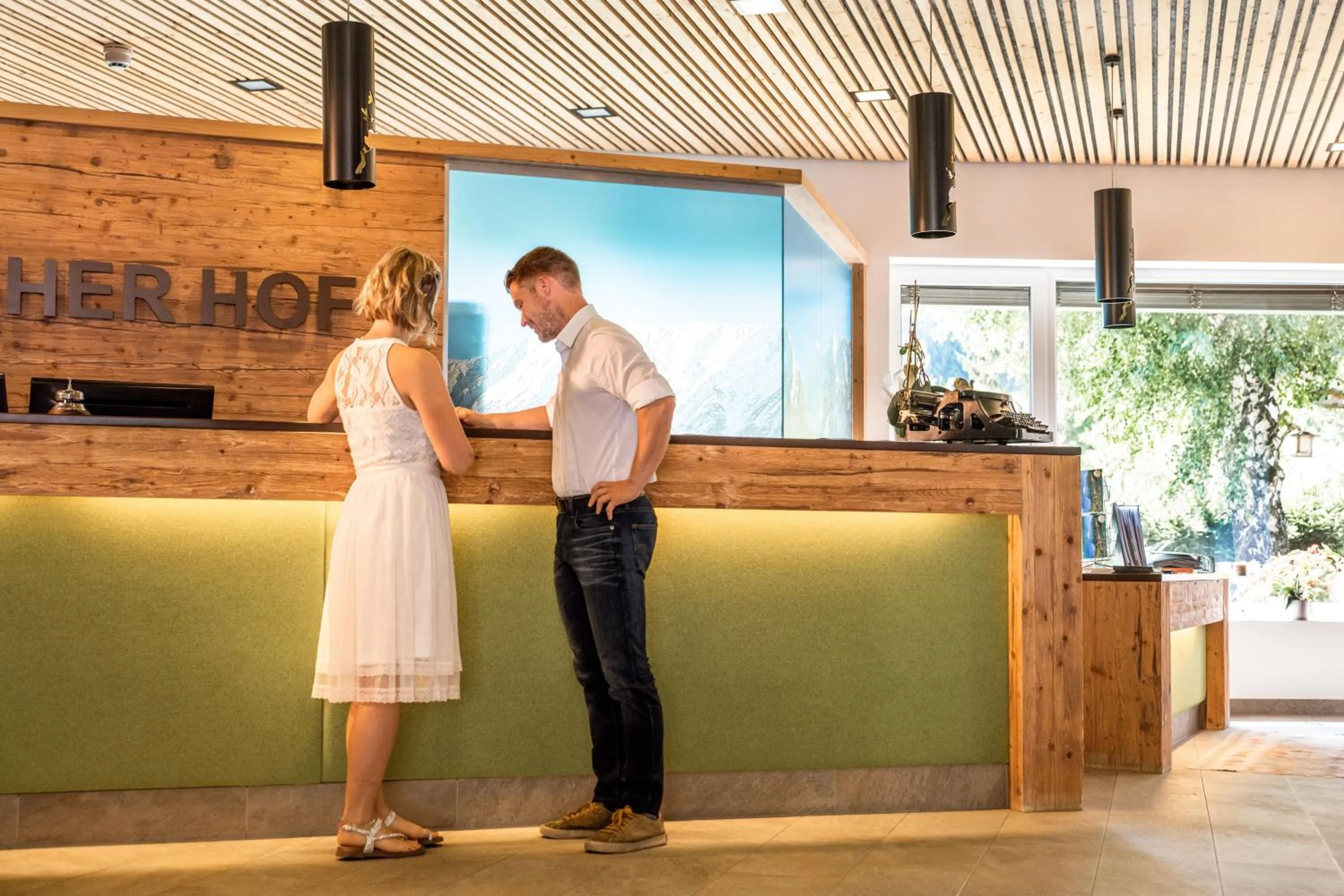 Lobby or reception in Der Seebacherhof