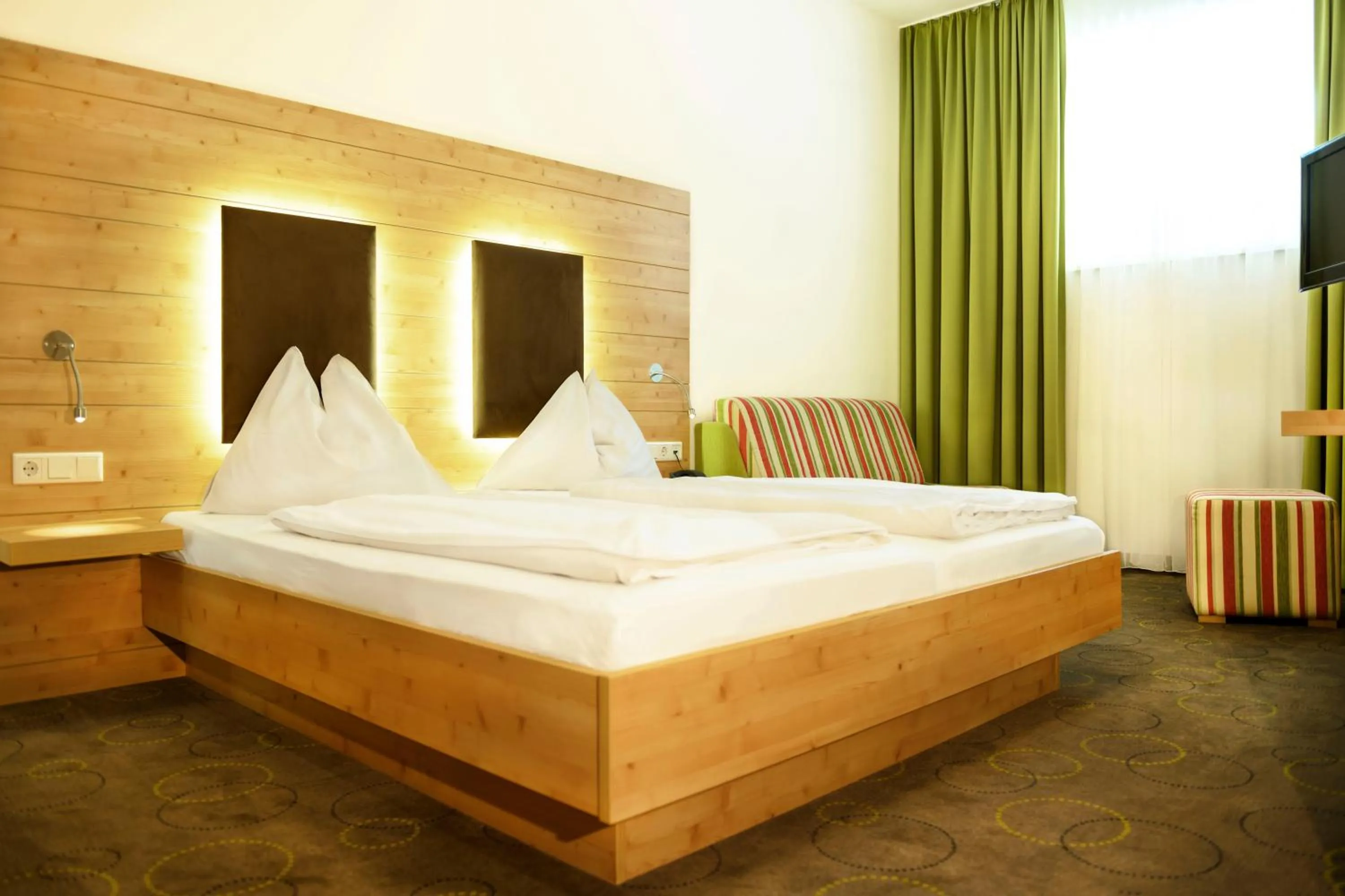 Bedroom, Bed in Der Seebacherhof