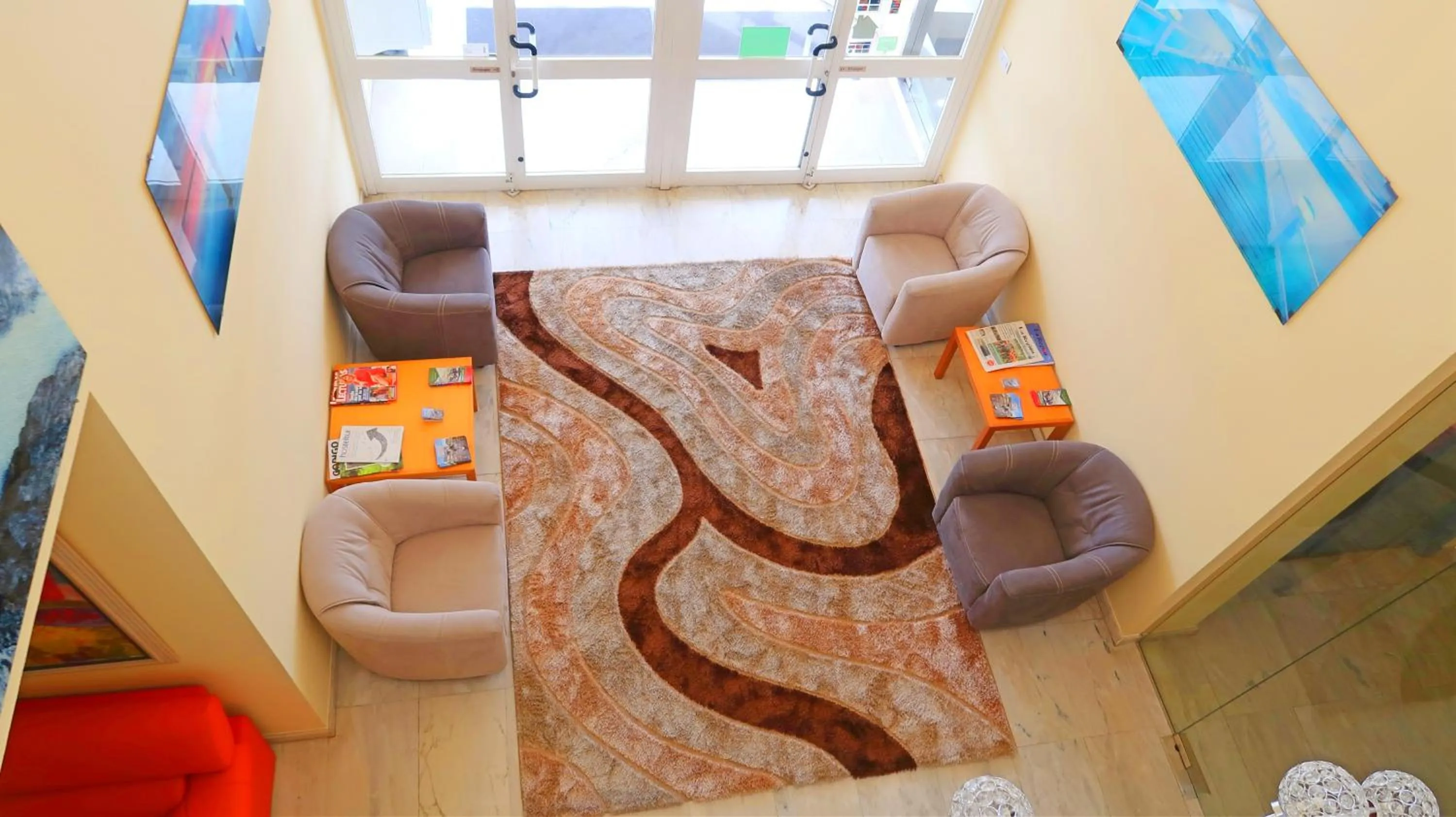 Lobby or reception in Hotel O Camiño