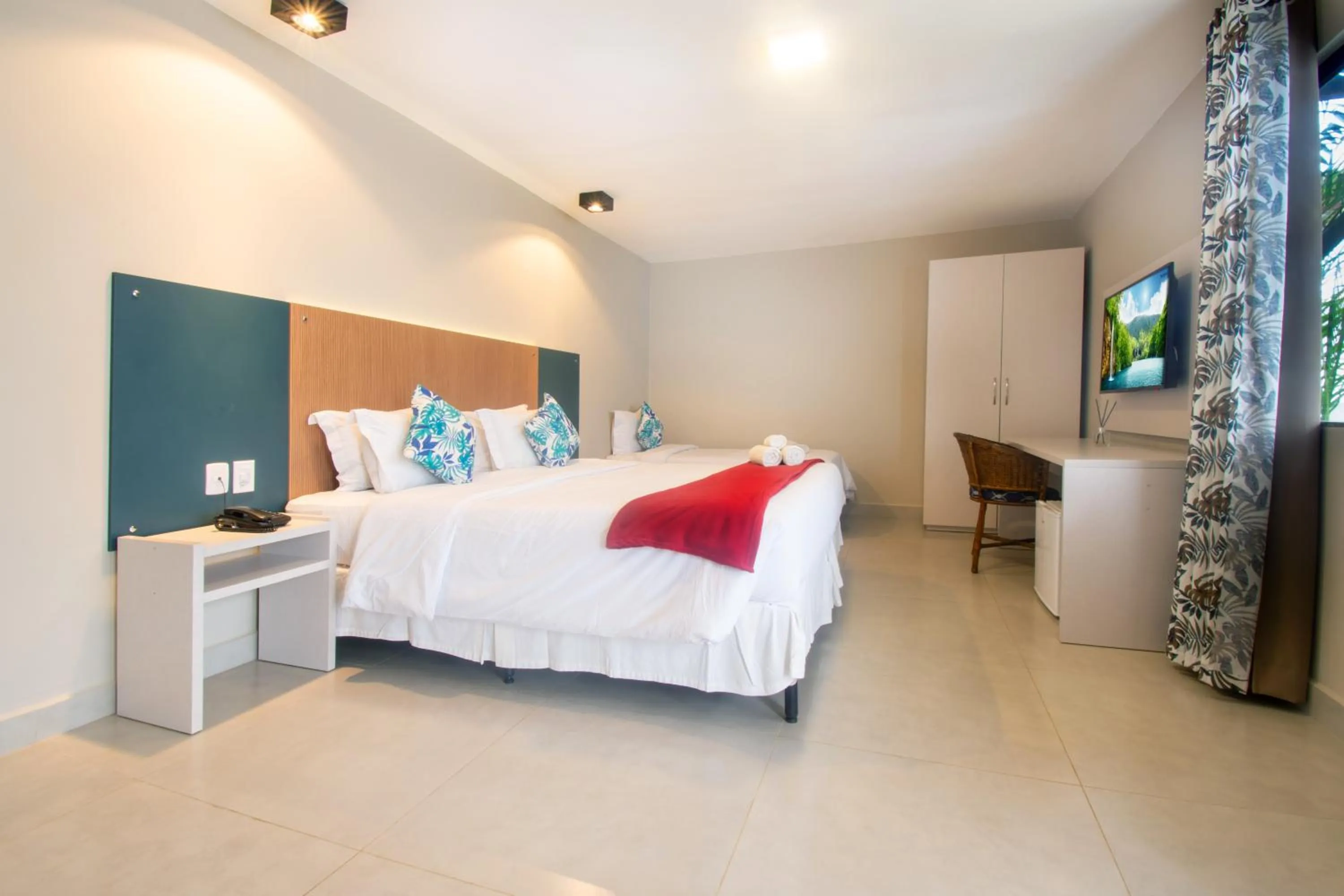 Bed in Pousada Gammel Dansk by Latitud Hoteles