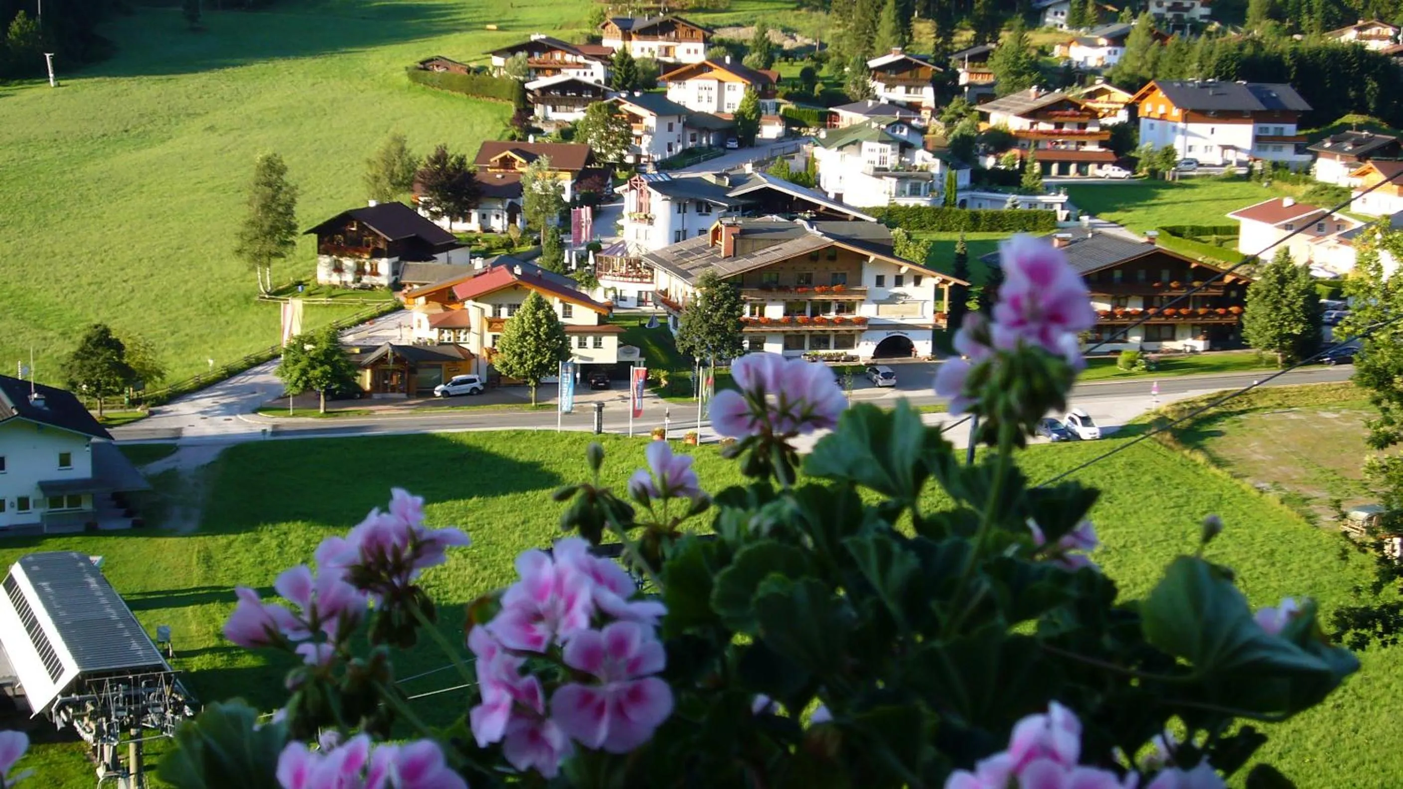 Garden view in Haus Dorfblick