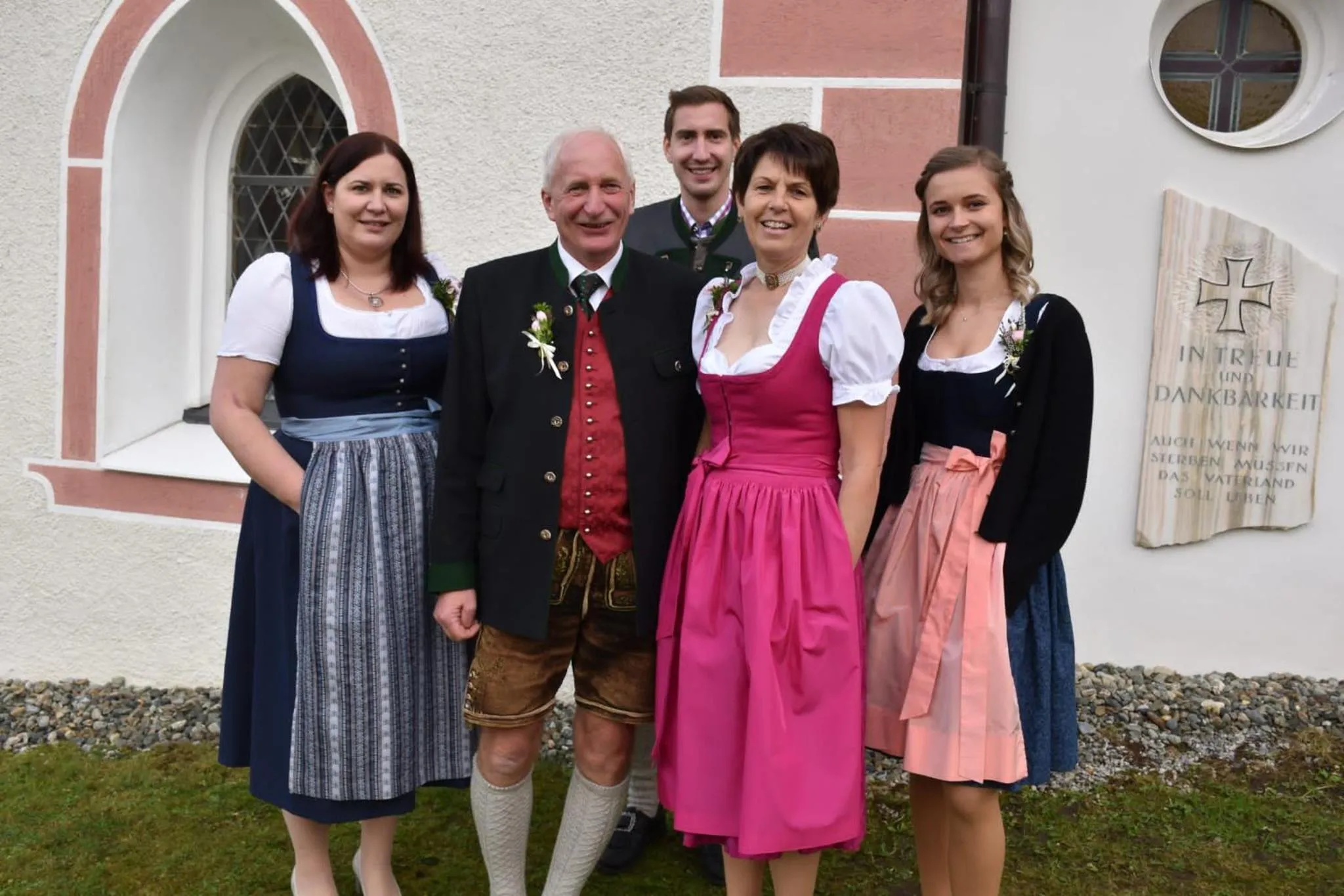 Family in Haus Dorfblick