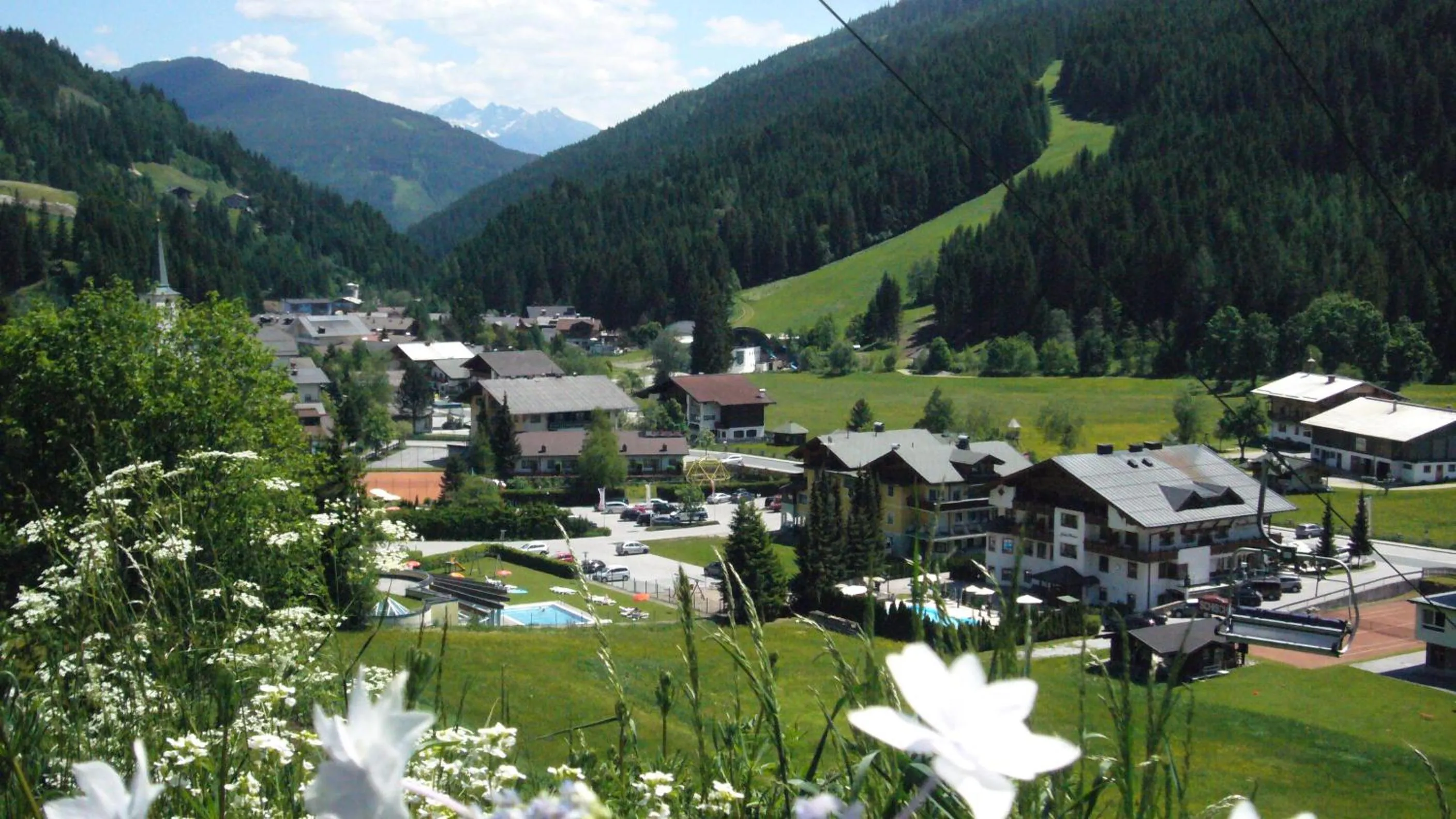 Bird's eye view in Haus Dorfblick