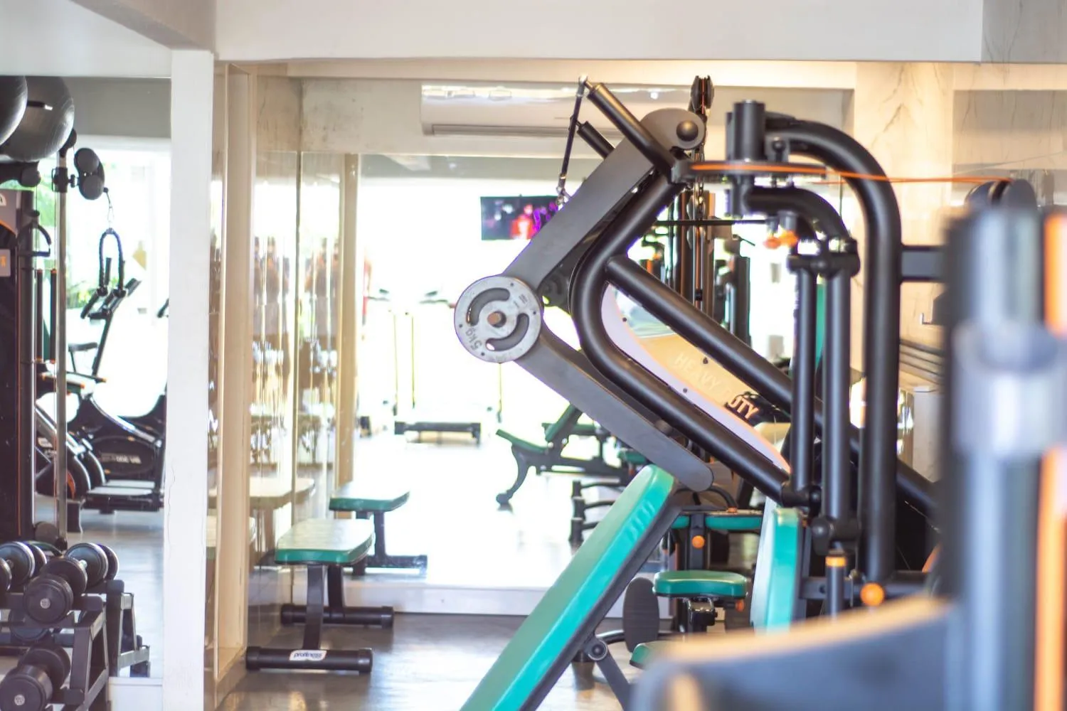 Fitness centre/facilities in Hotel Pousada Casacolina