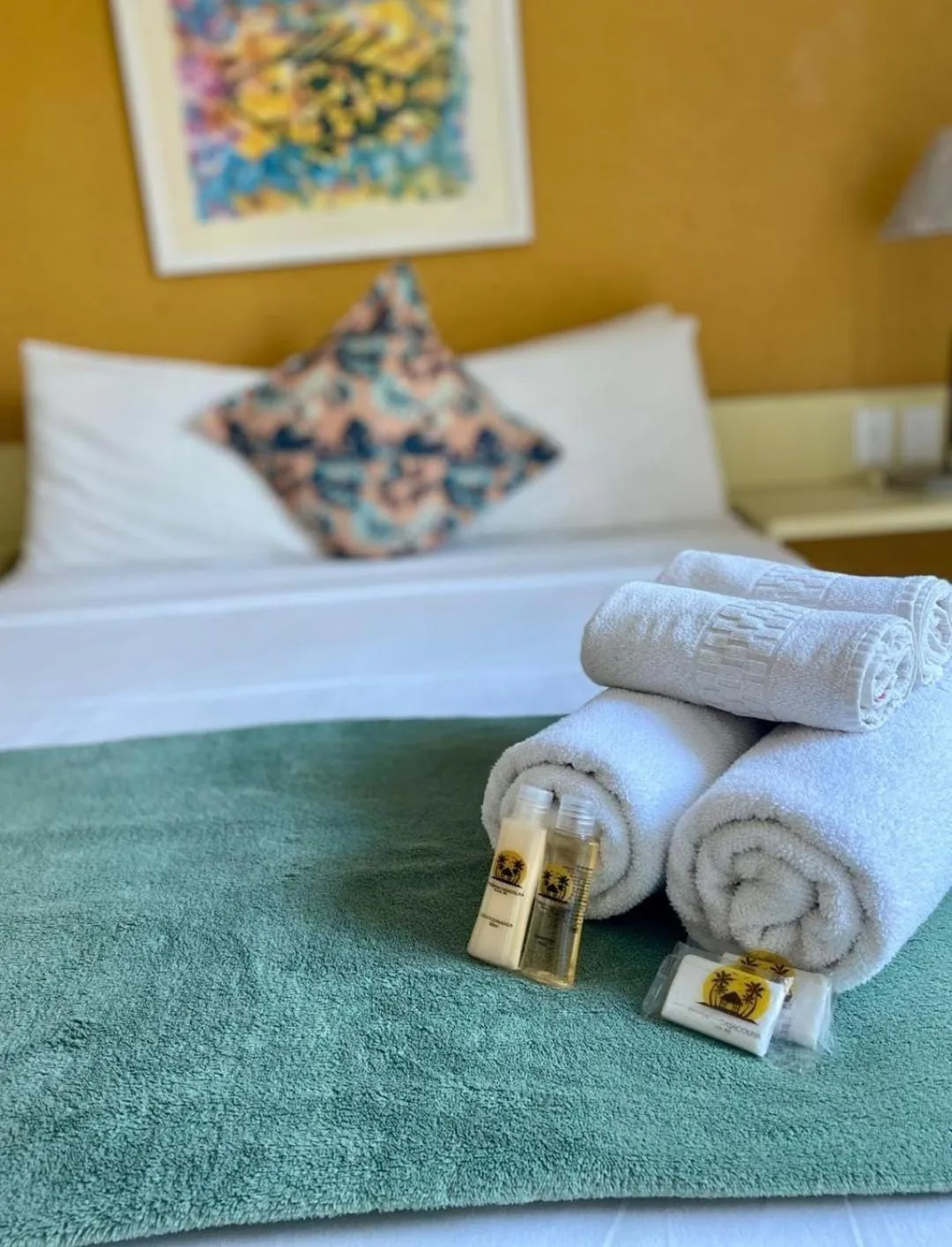 Bed in Hotel Pousada Casacolina