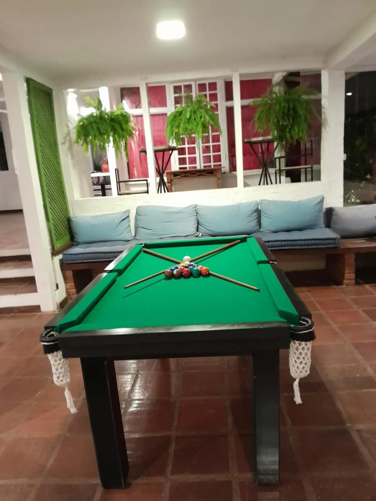 Billiard in Hotel Pousada Casacolina