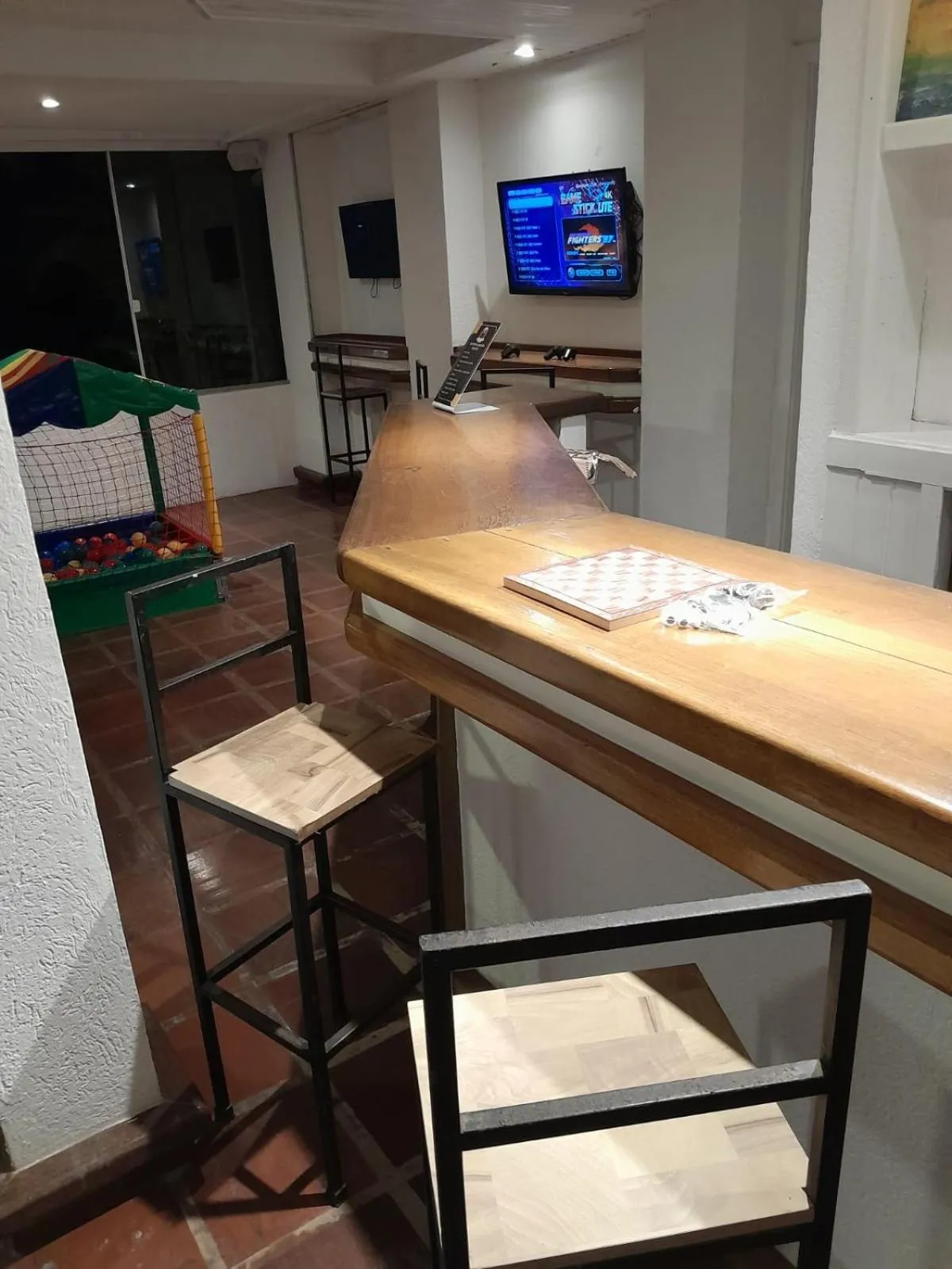 Game Room in Hotel Pousada Casacolina