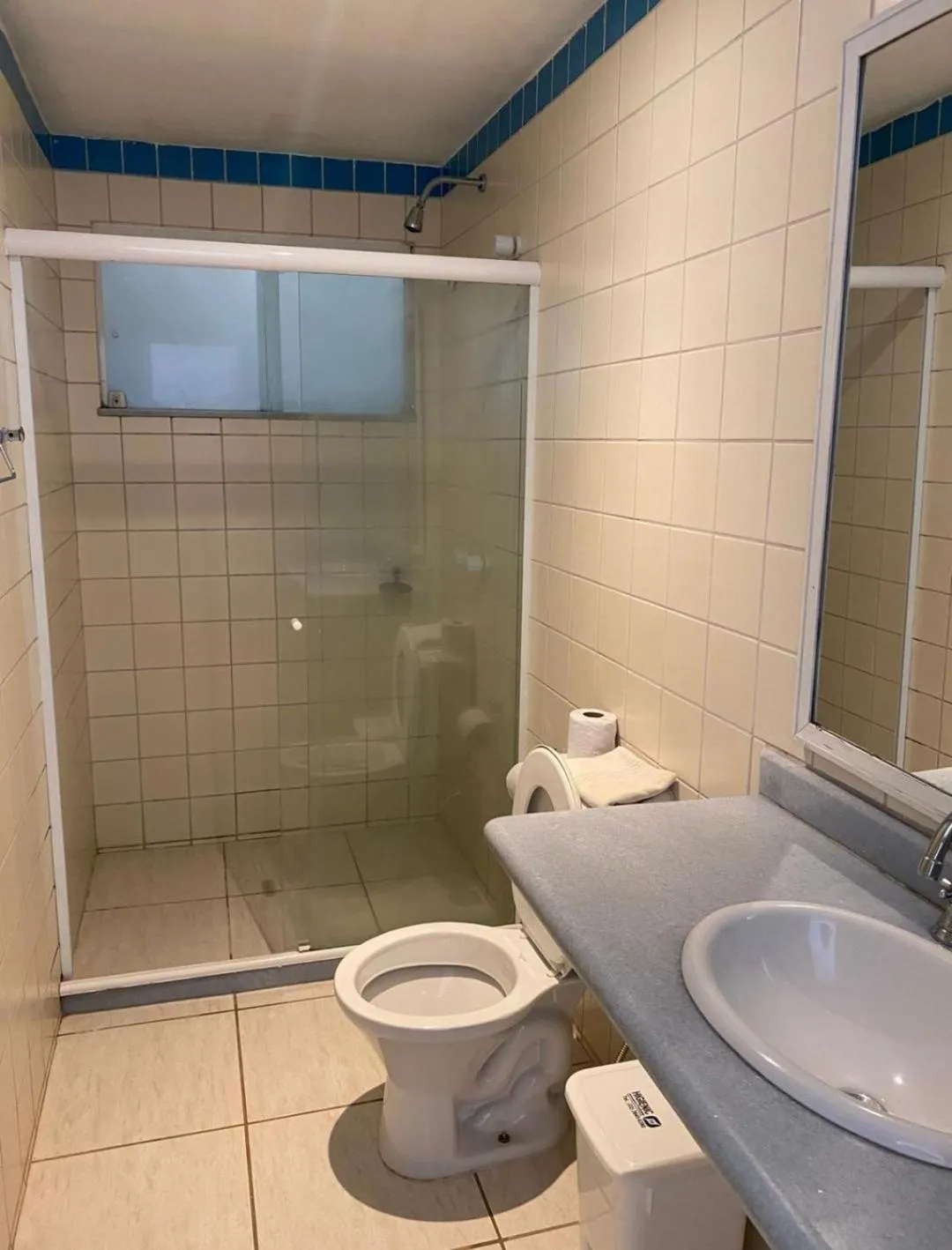 Bathroom in Hotel Pousada Casacolina