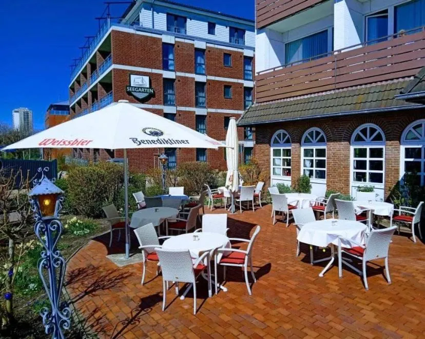 Balcony/Terrace in Strandhotel Salty