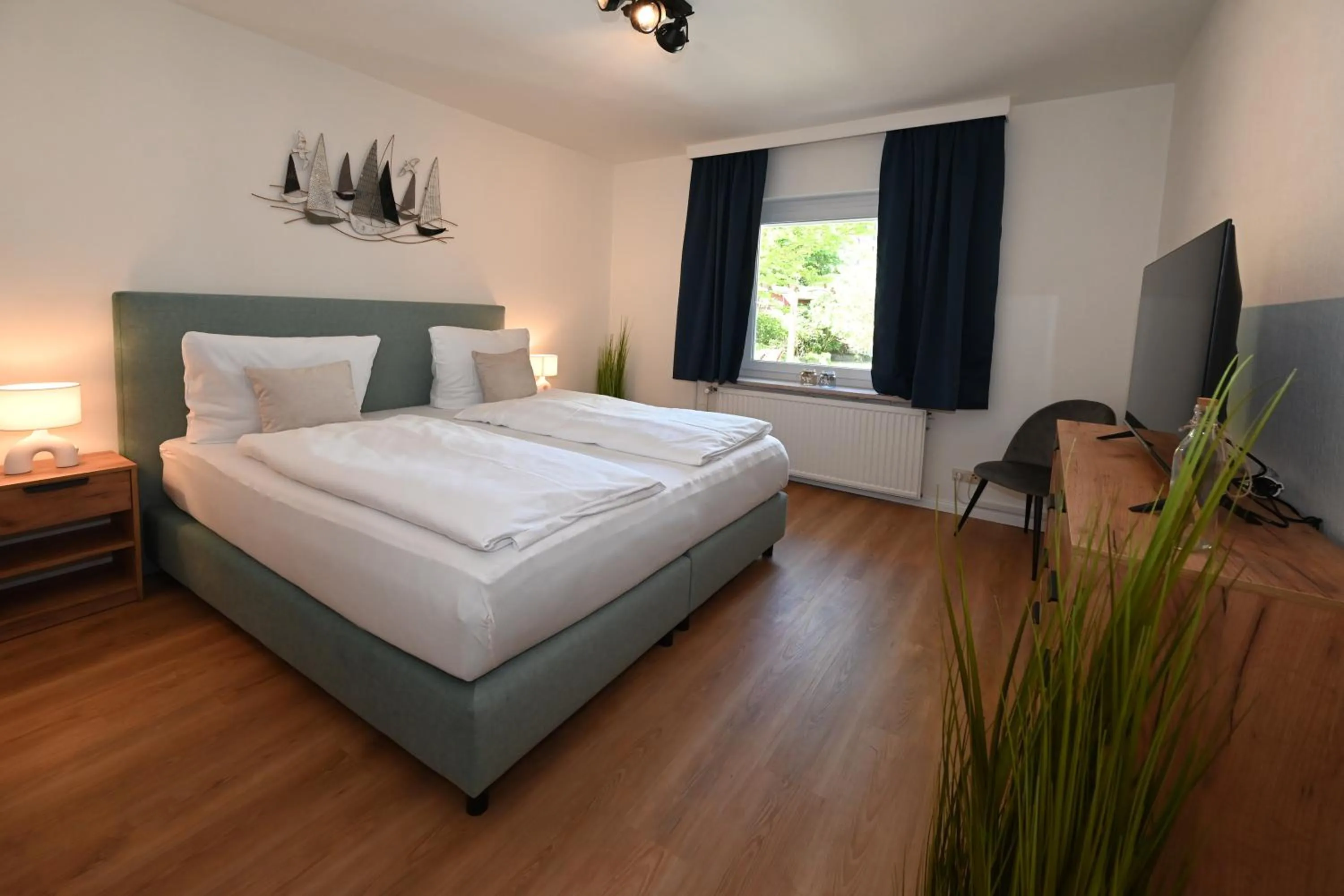 Bed in Strandhotel Salty