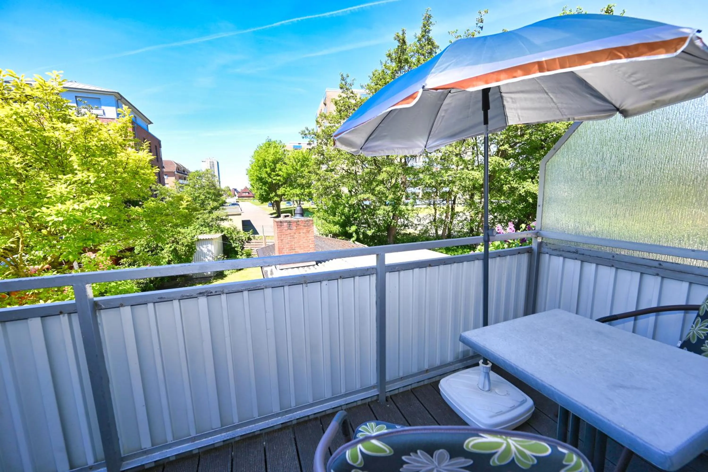 Balcony/Terrace in Strandhotel Salty