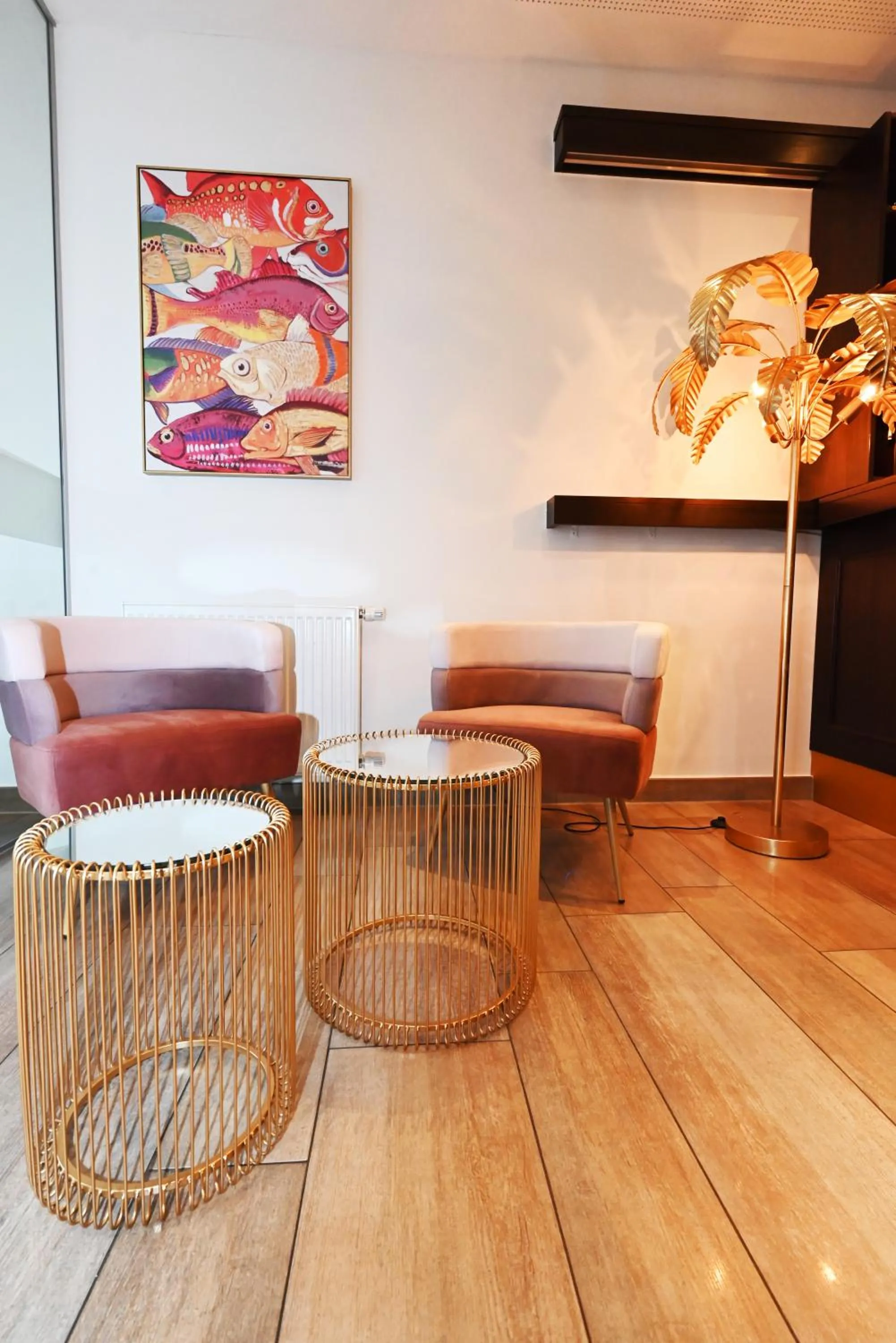 Lobby or reception in Strandhotel Salty