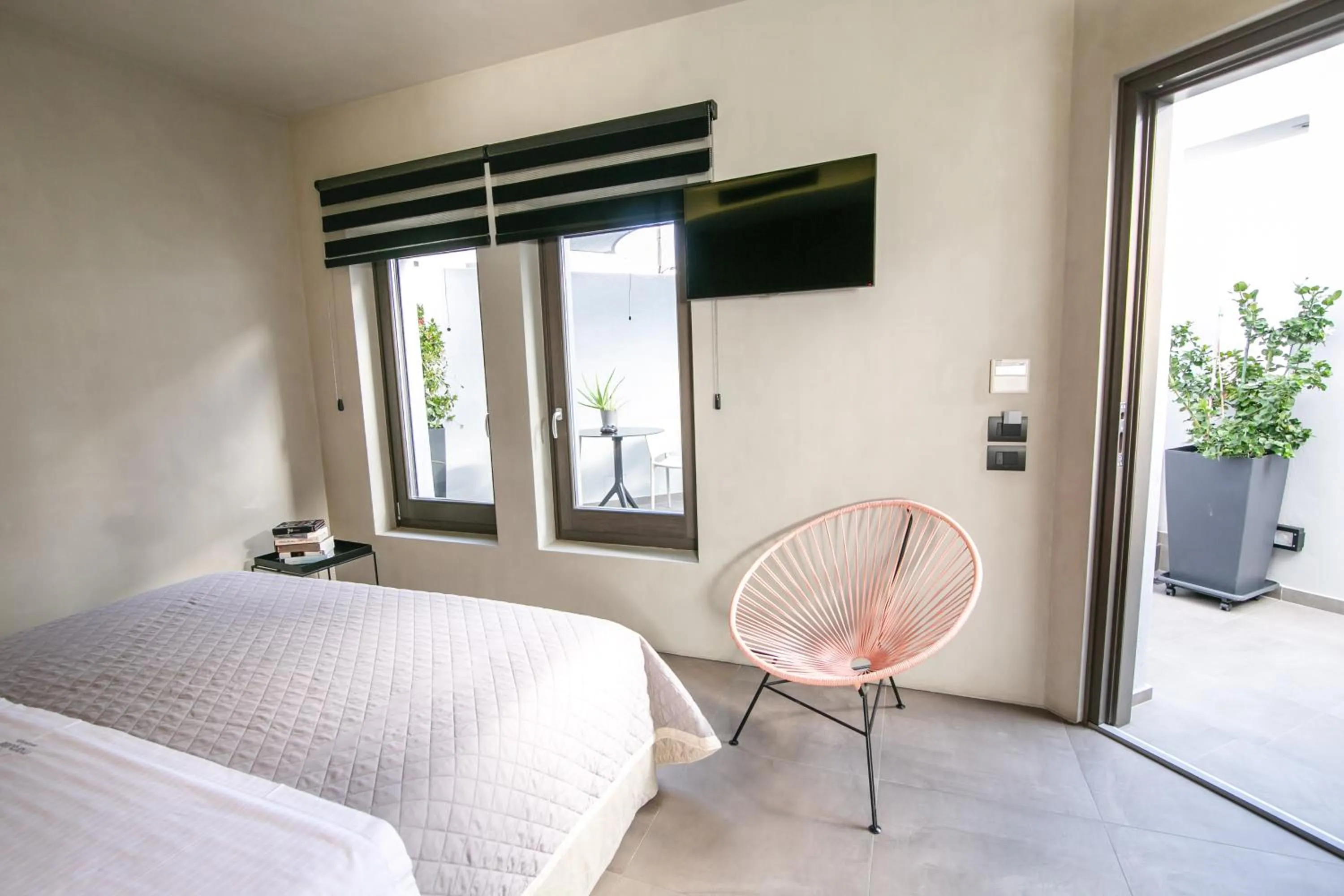 Bedroom, Bed in Marquise Suites - Adults Only