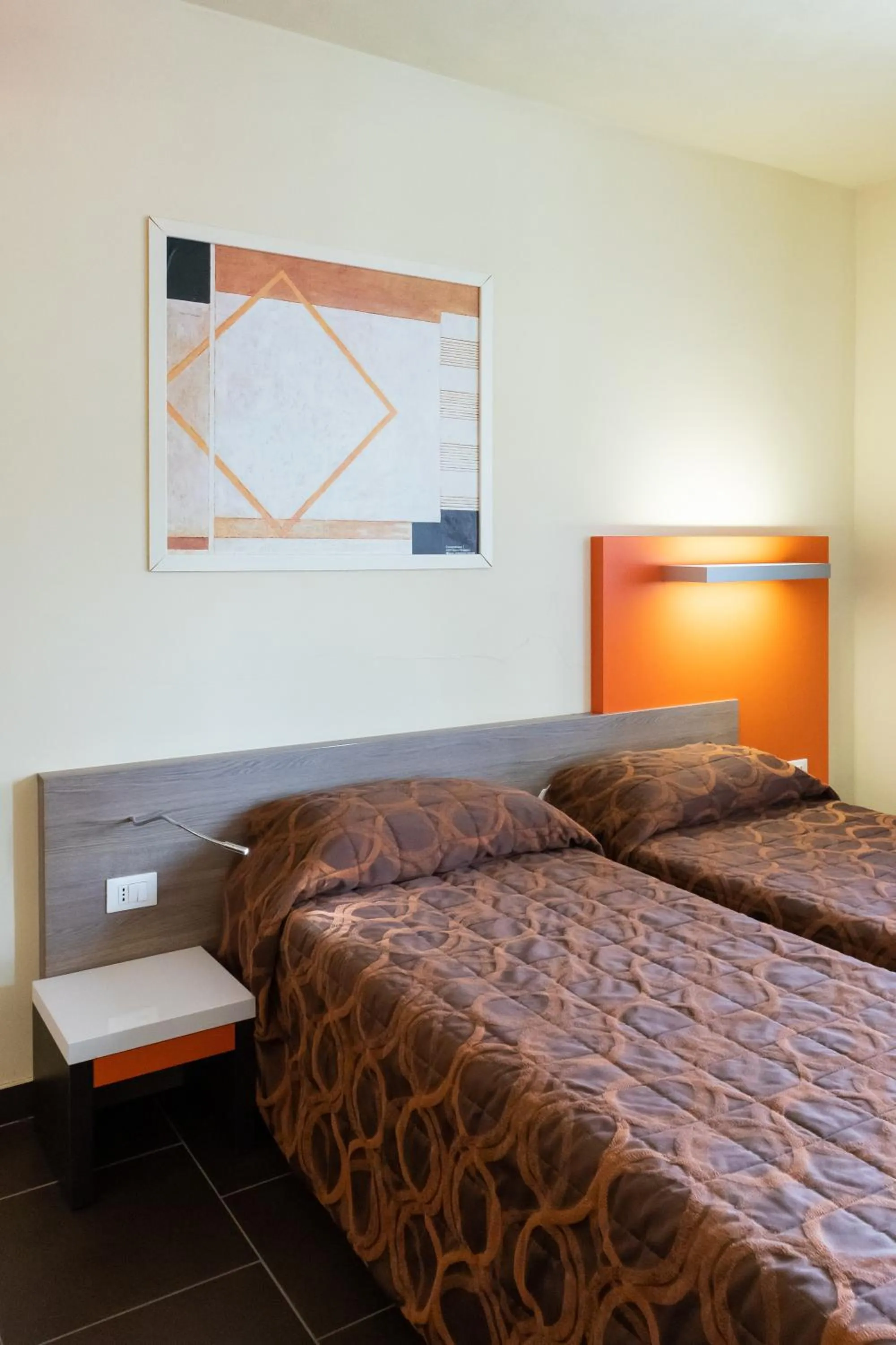 Bed in Hotel Fiera Rho