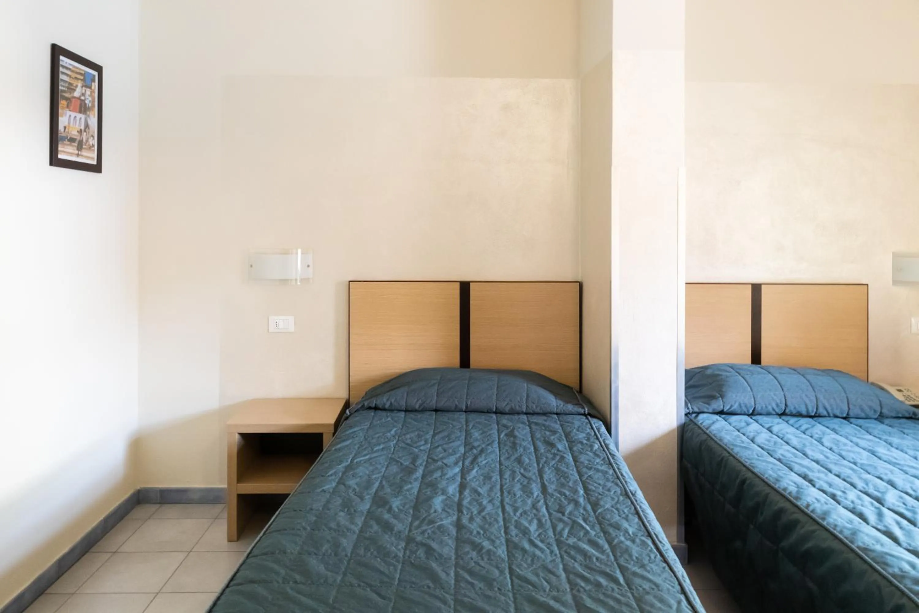 Bed in Hotel Fiera Rho